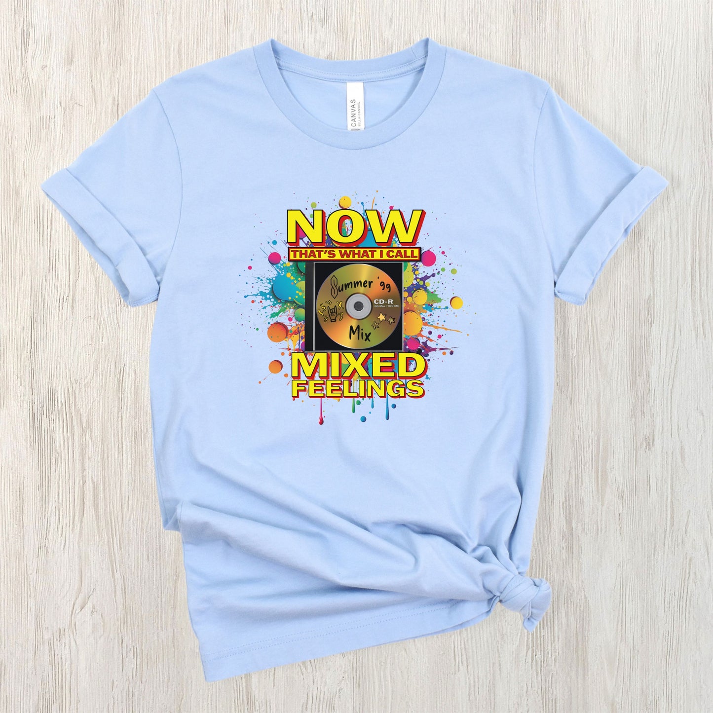 Now That's What I Call Mixed Feelings| Unisex Jersey Short Sleeve Tee