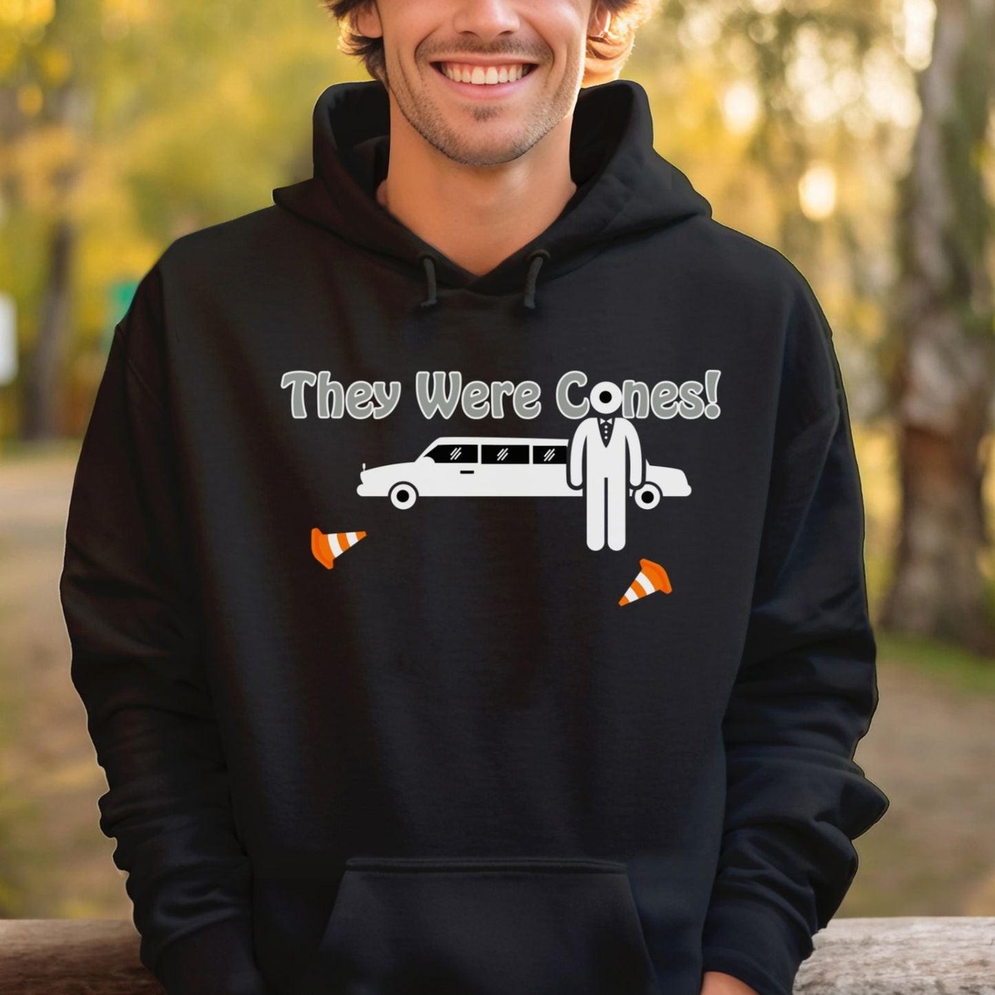 They Were Cones | Unisex Hooded Sweatshirt