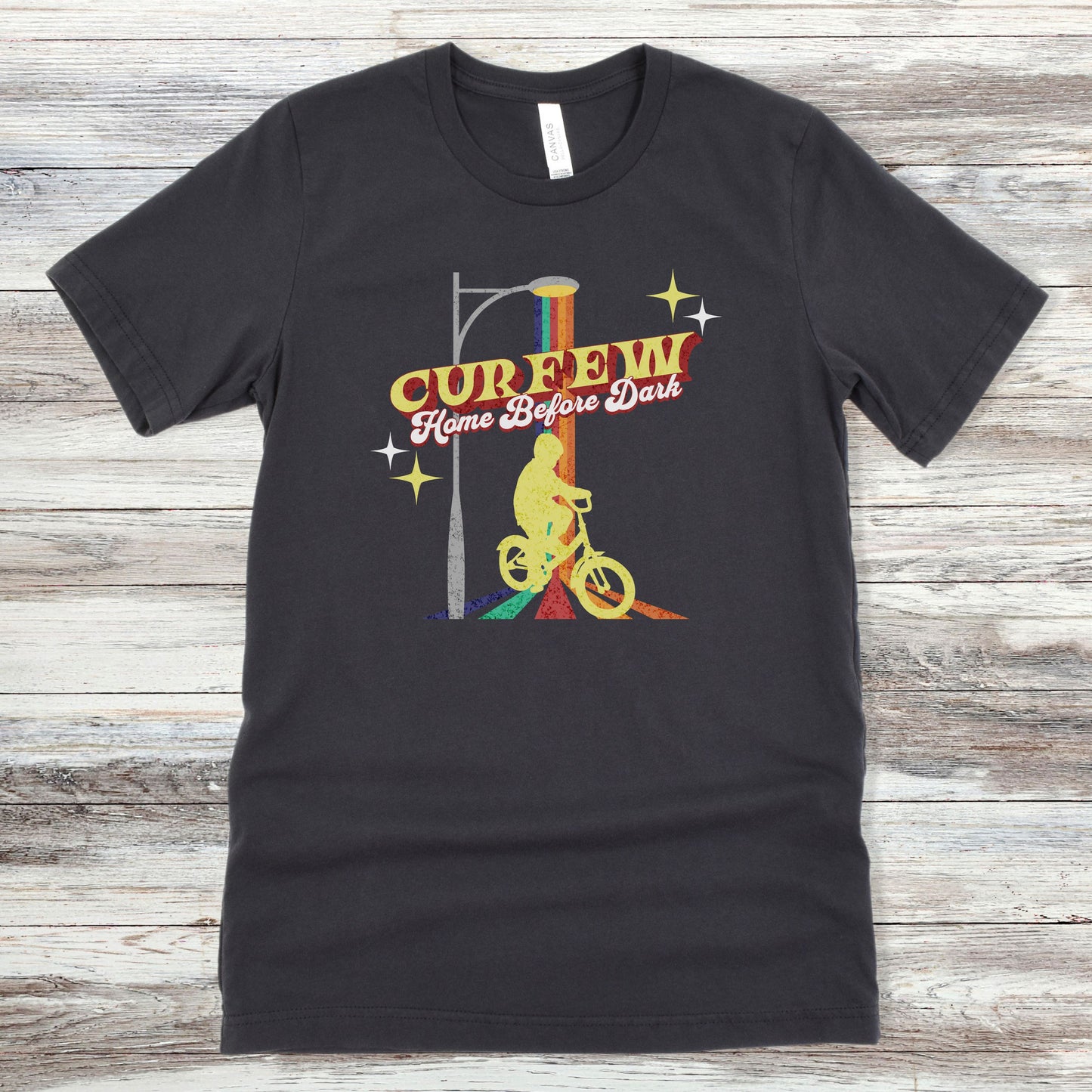 Curfew: Home Before Dark | Unisex Jersey Short Sleeve Tee