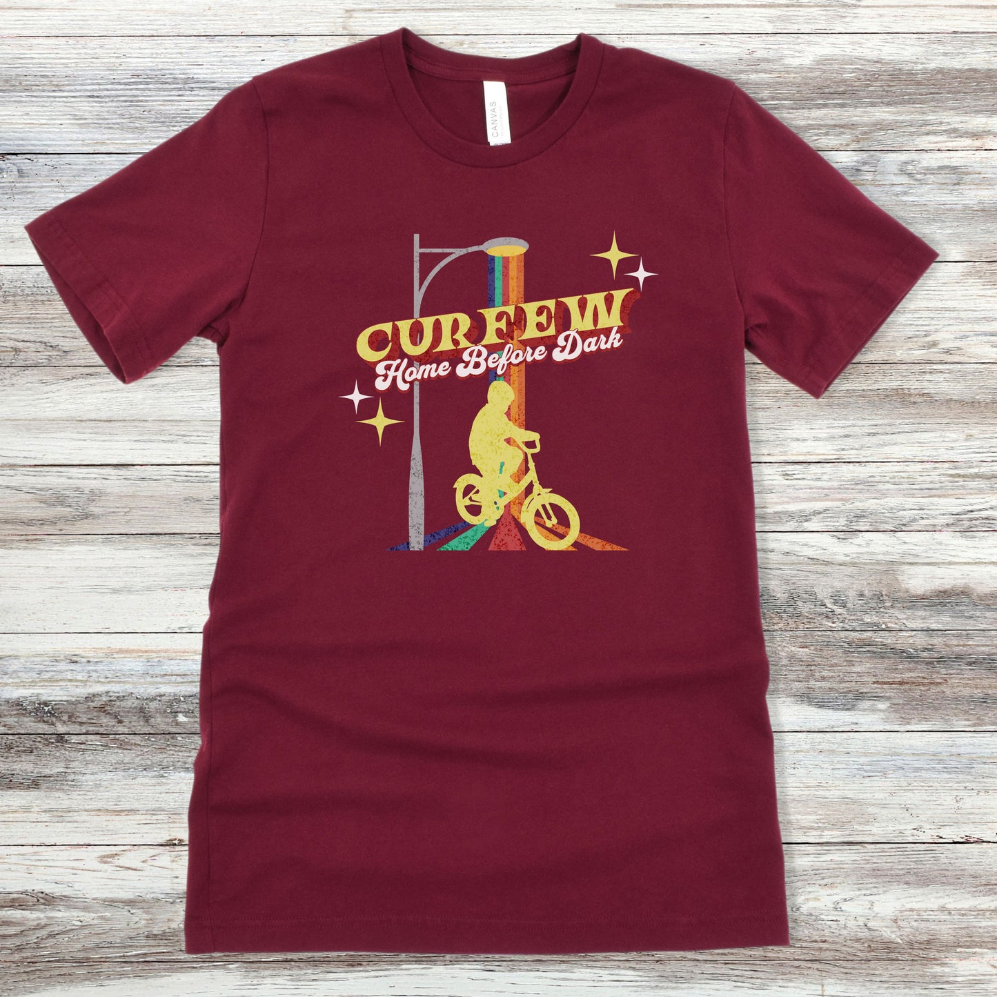 Curfew: Home Before Dark | Unisex Jersey Short Sleeve Tee