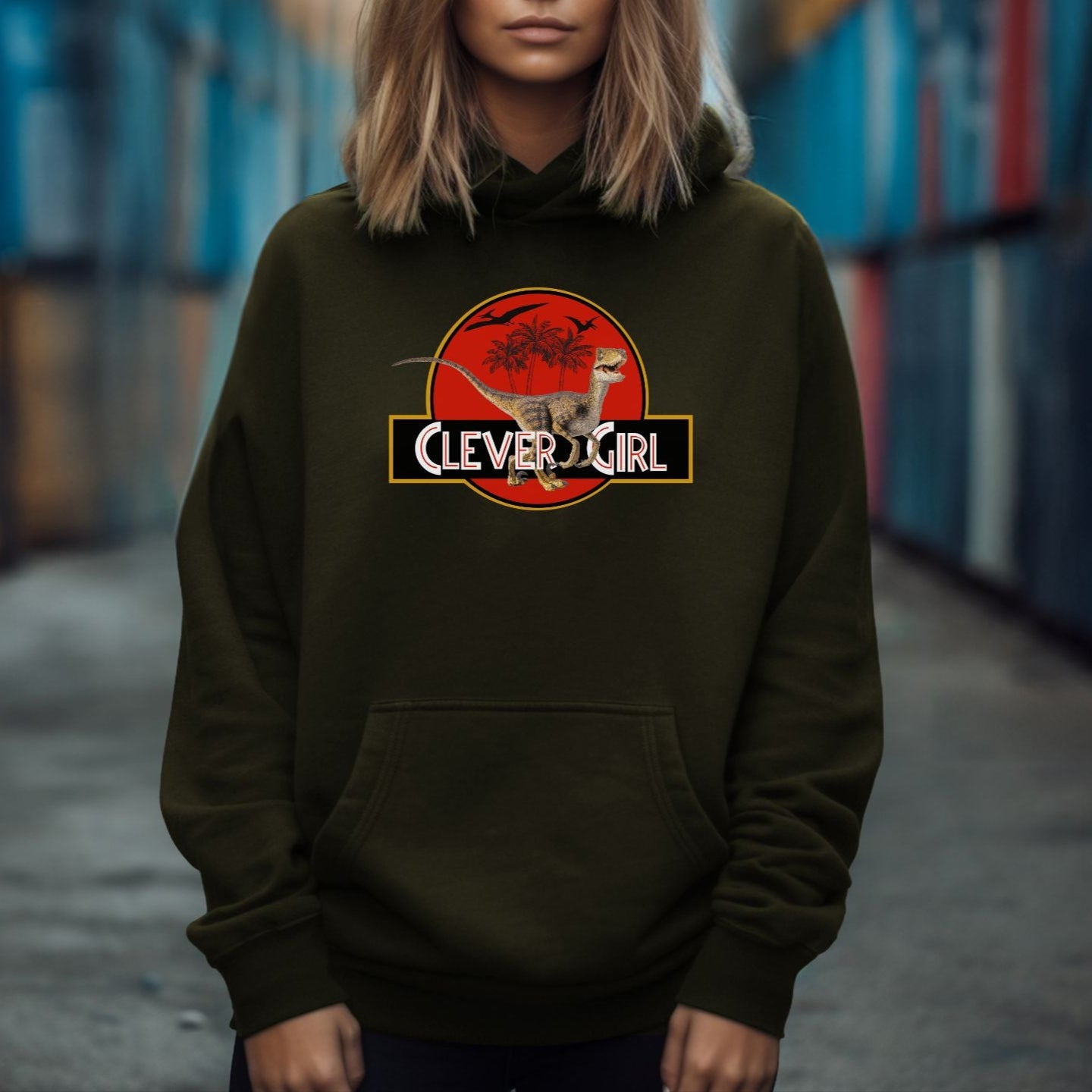 Clever Girl | Unisex Hooded Sweatshirt