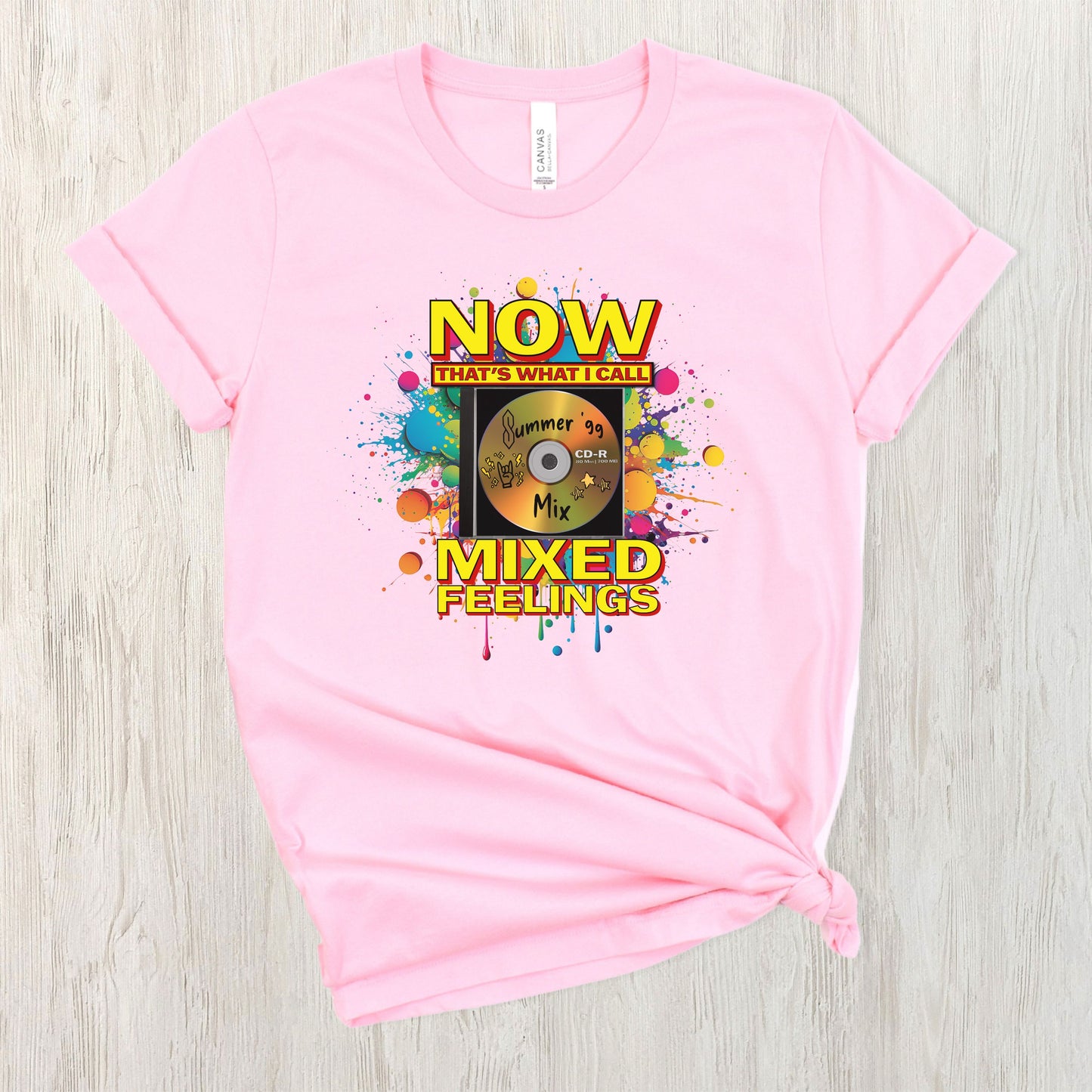Now That's What I Call Mixed Feelings| Unisex Jersey Short Sleeve Tee