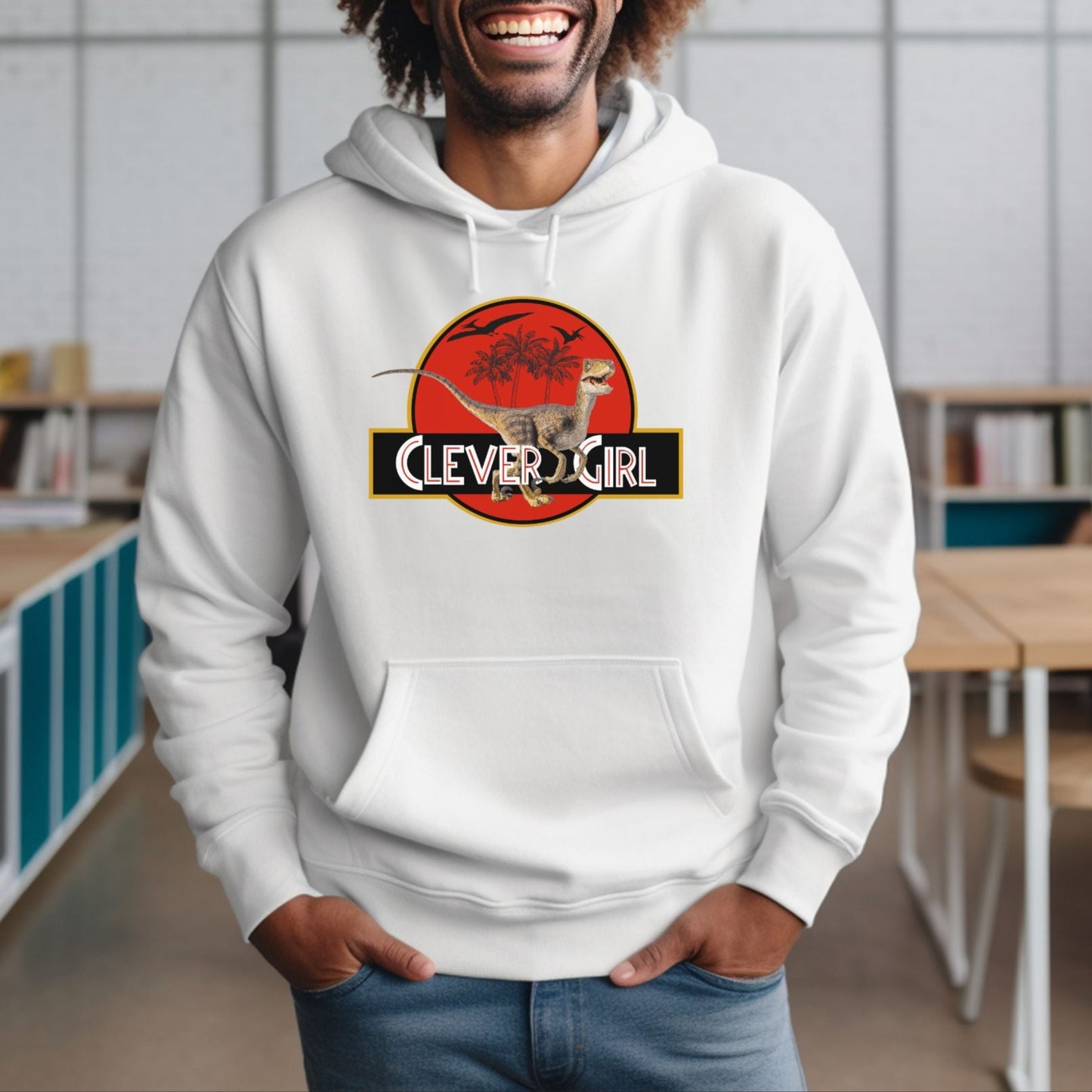 Clever Girl | Unisex Hooded Sweatshirt