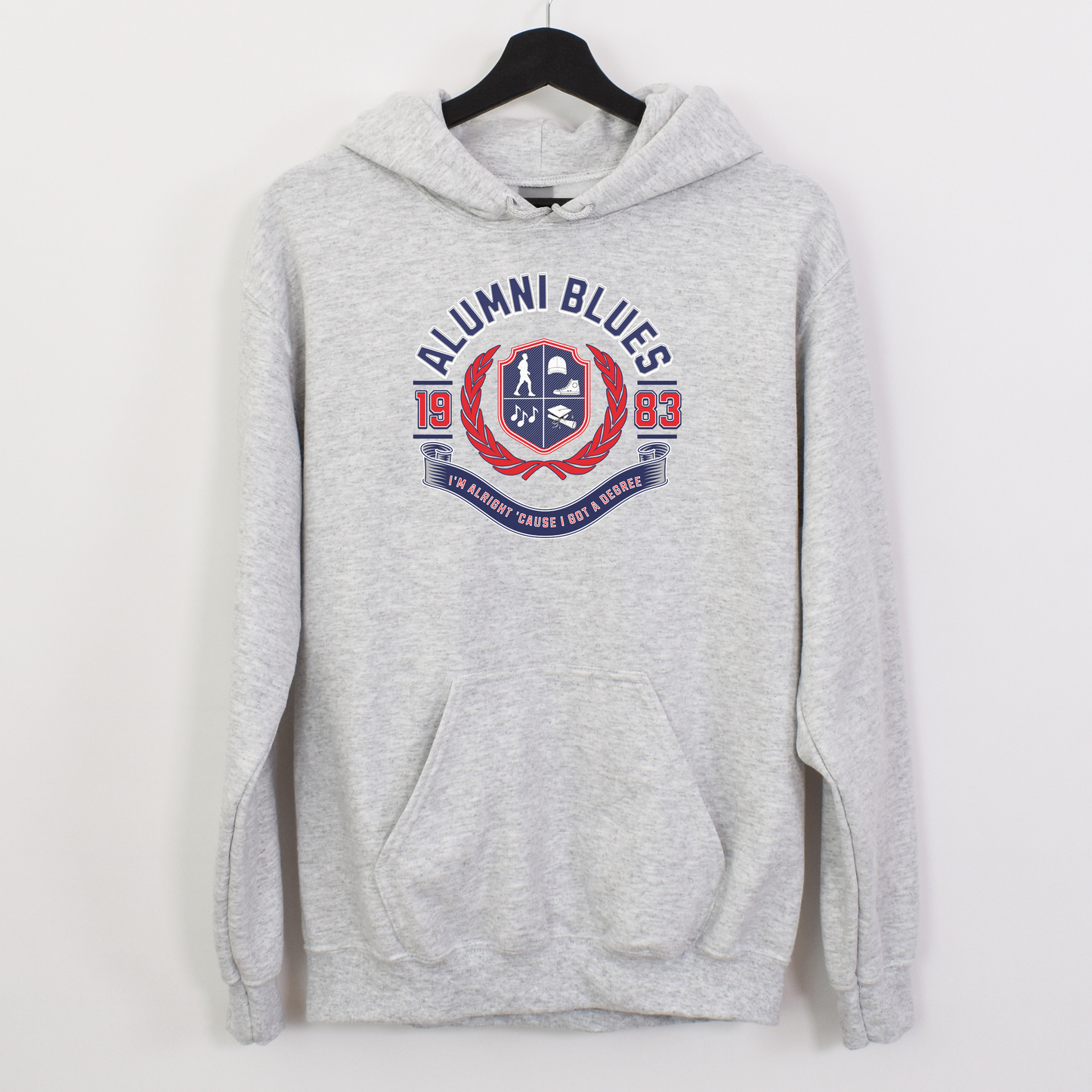 Alumni Blues | Unisex Hooded Sweatshirt