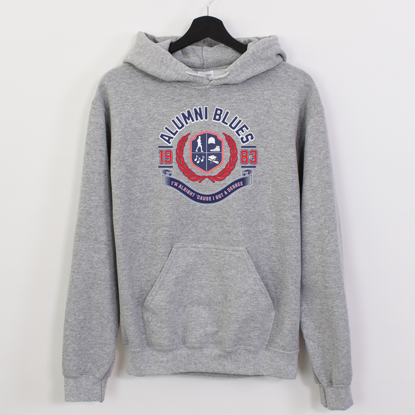 Alumni Blues | Unisex Hooded Sweatshirt
