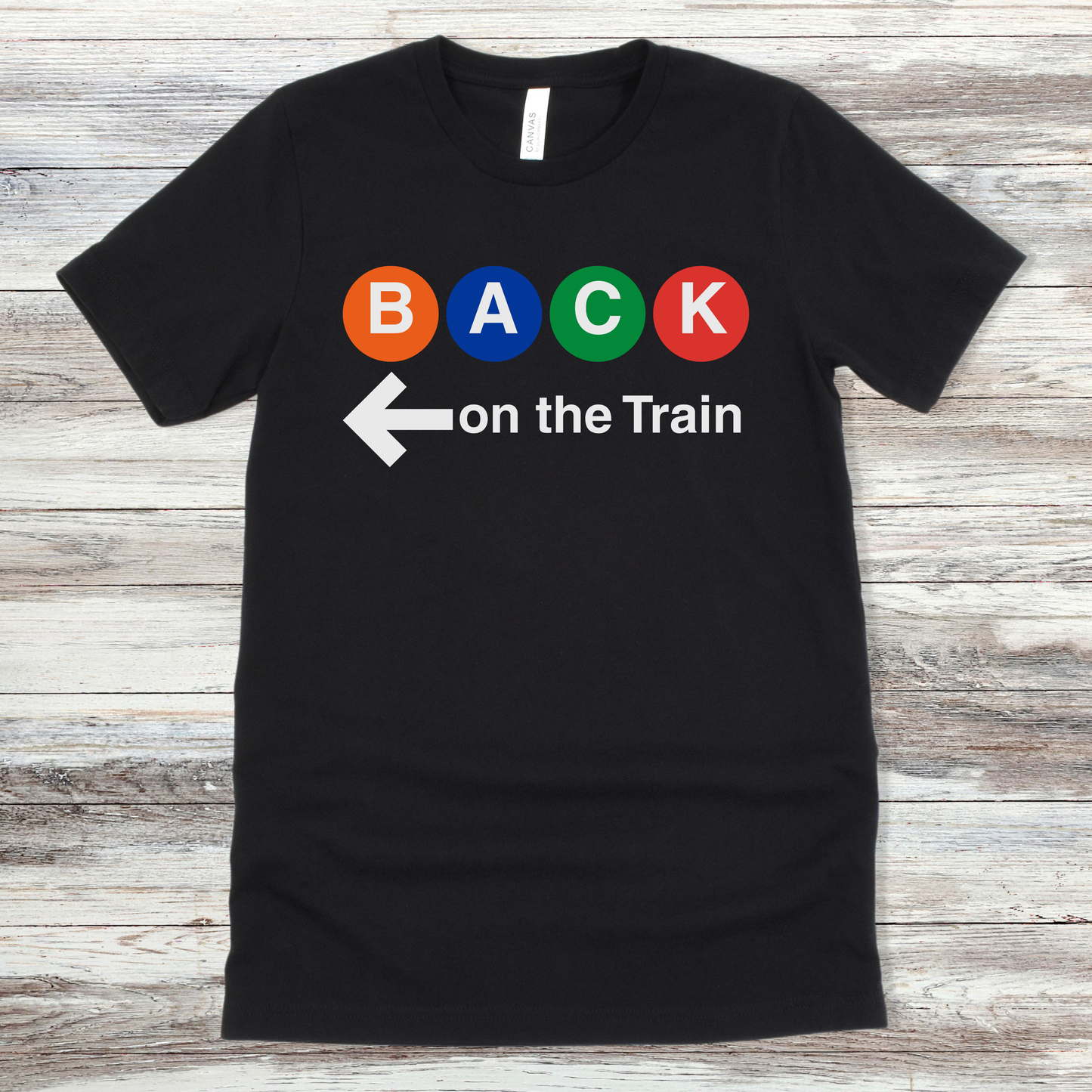Back on the Train | Unisex Jersey Short Sleeve Tee