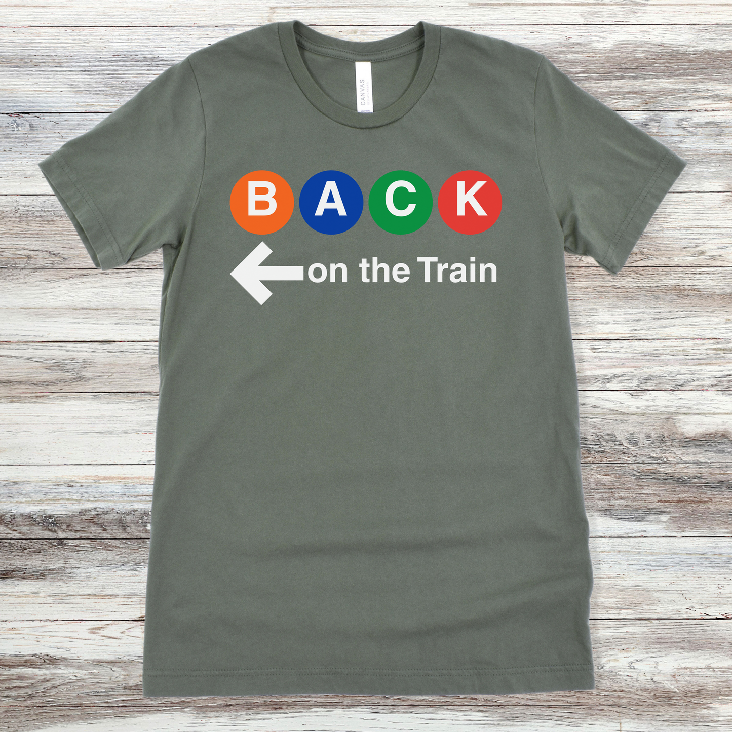 Back on the Train | Unisex Jersey Short Sleeve Tee