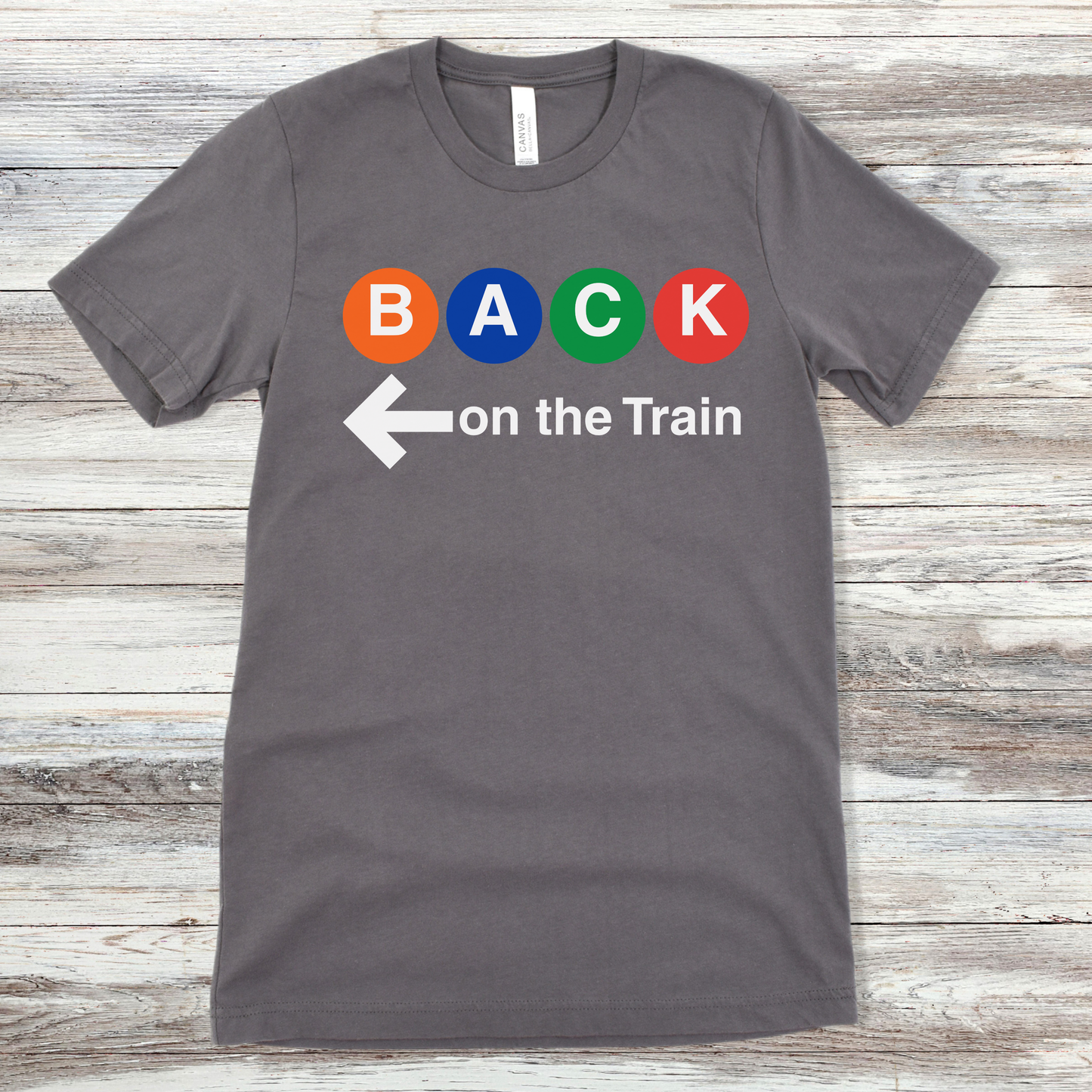 Back on the Train | Unisex Jersey Short Sleeve Tee