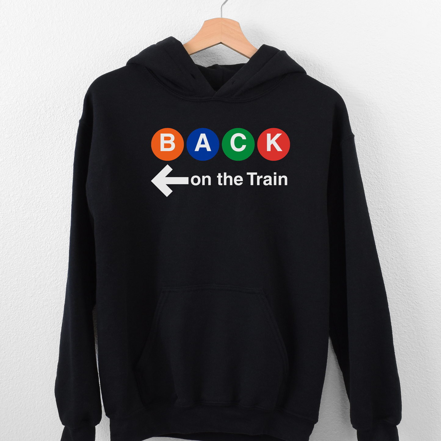 Back on the Train | Unisex Hooded Sweatshirt