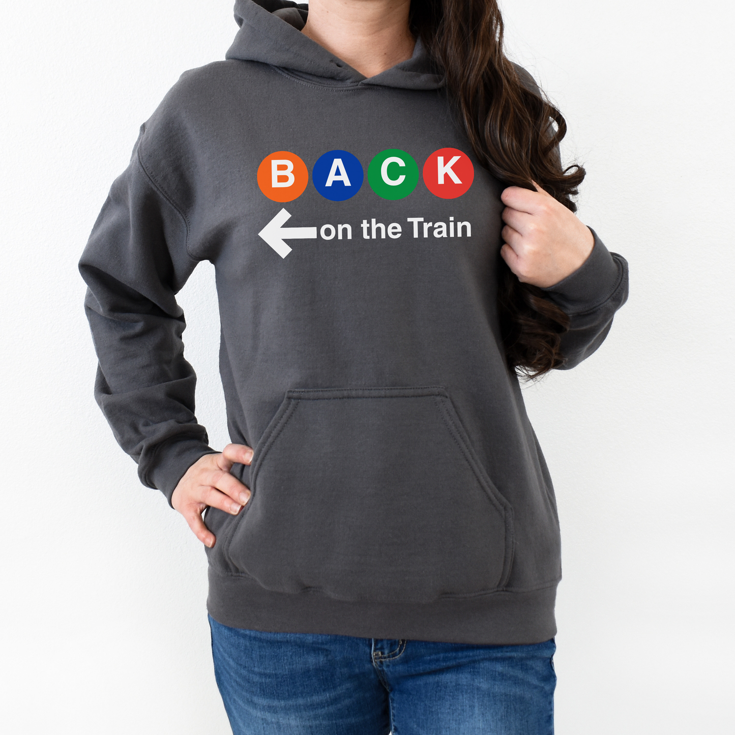 Back on the Train | Unisex Hooded Sweatshirt