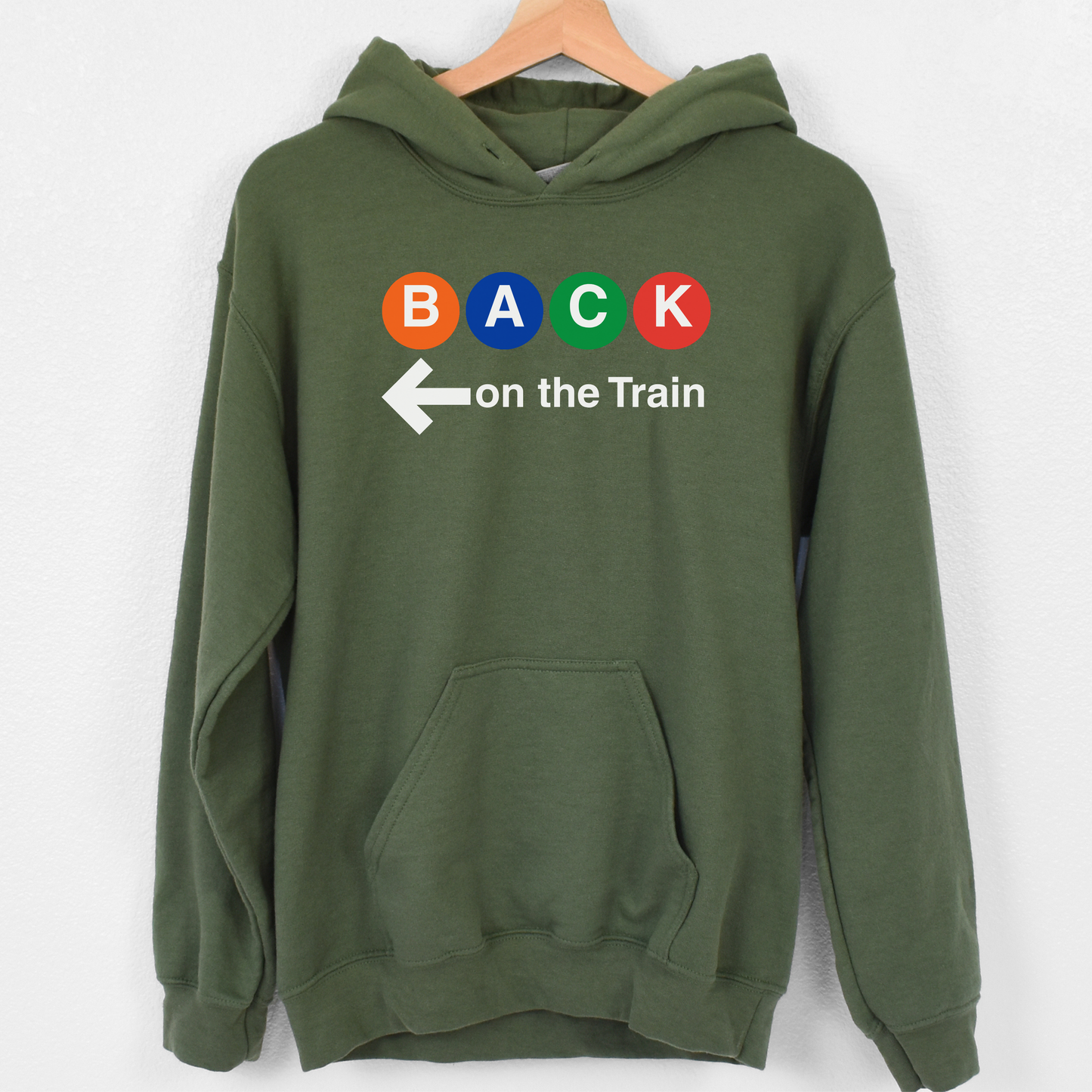 Back on the Train | Unisex Hooded Sweatshirt