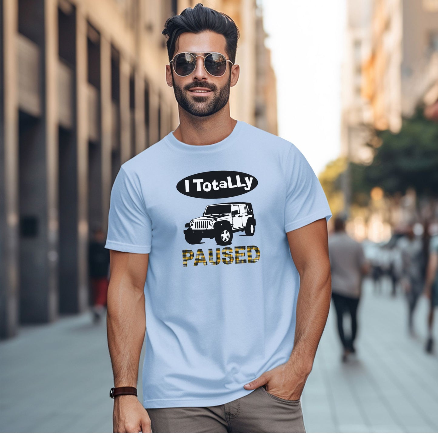I Totally Paused | Unisex Jersey Short Sleeve Tee
