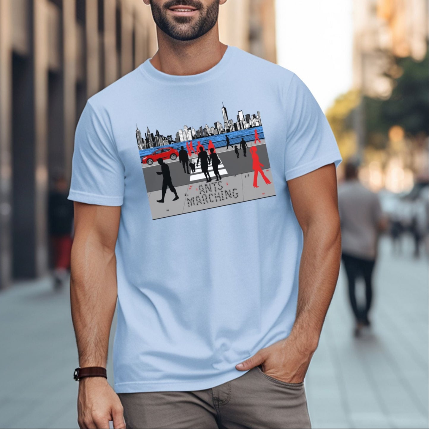 Ants Marching | Unisex Jersey Short Sleeve Tee