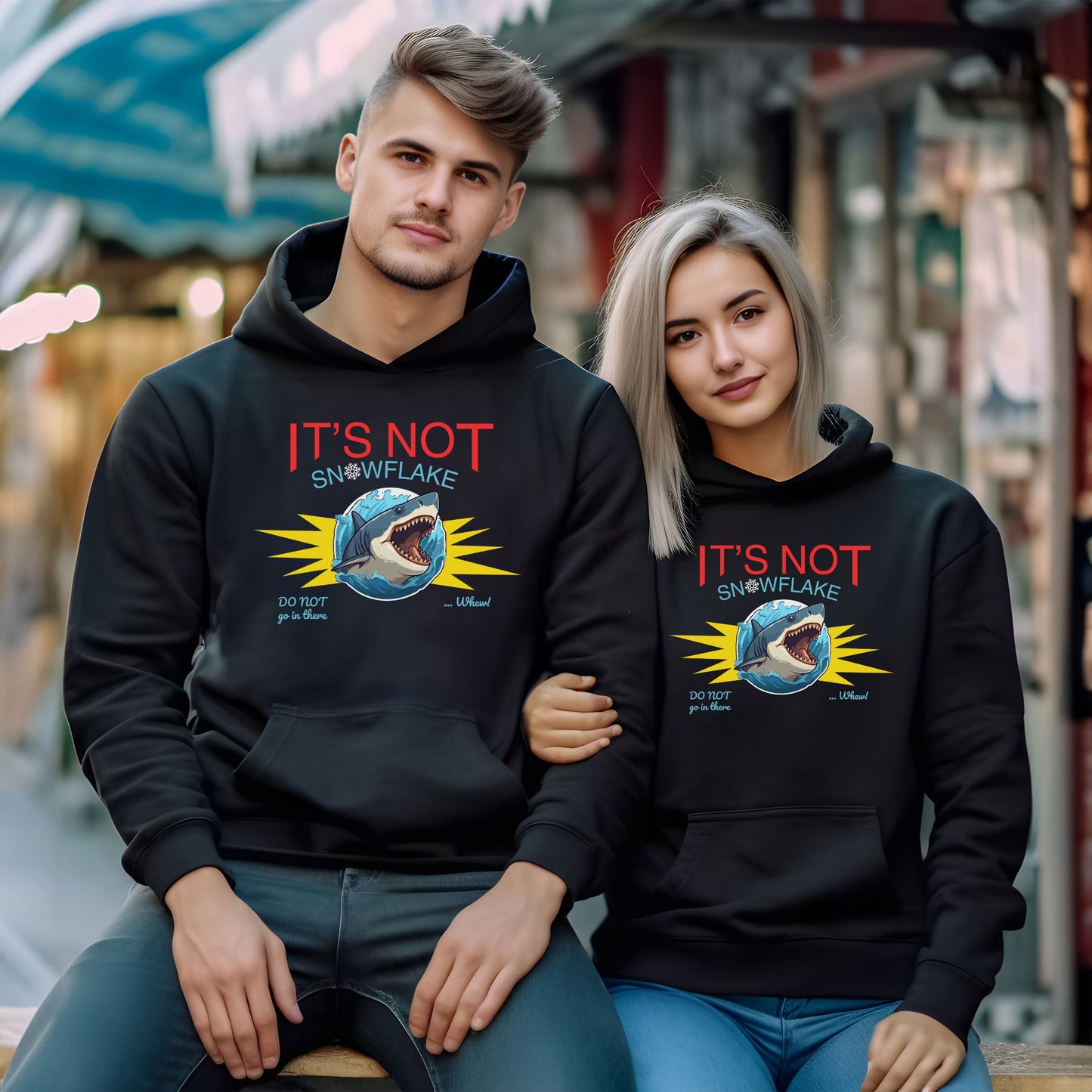 It's Not Snowflake | Unisex Hooded Sweatshirt