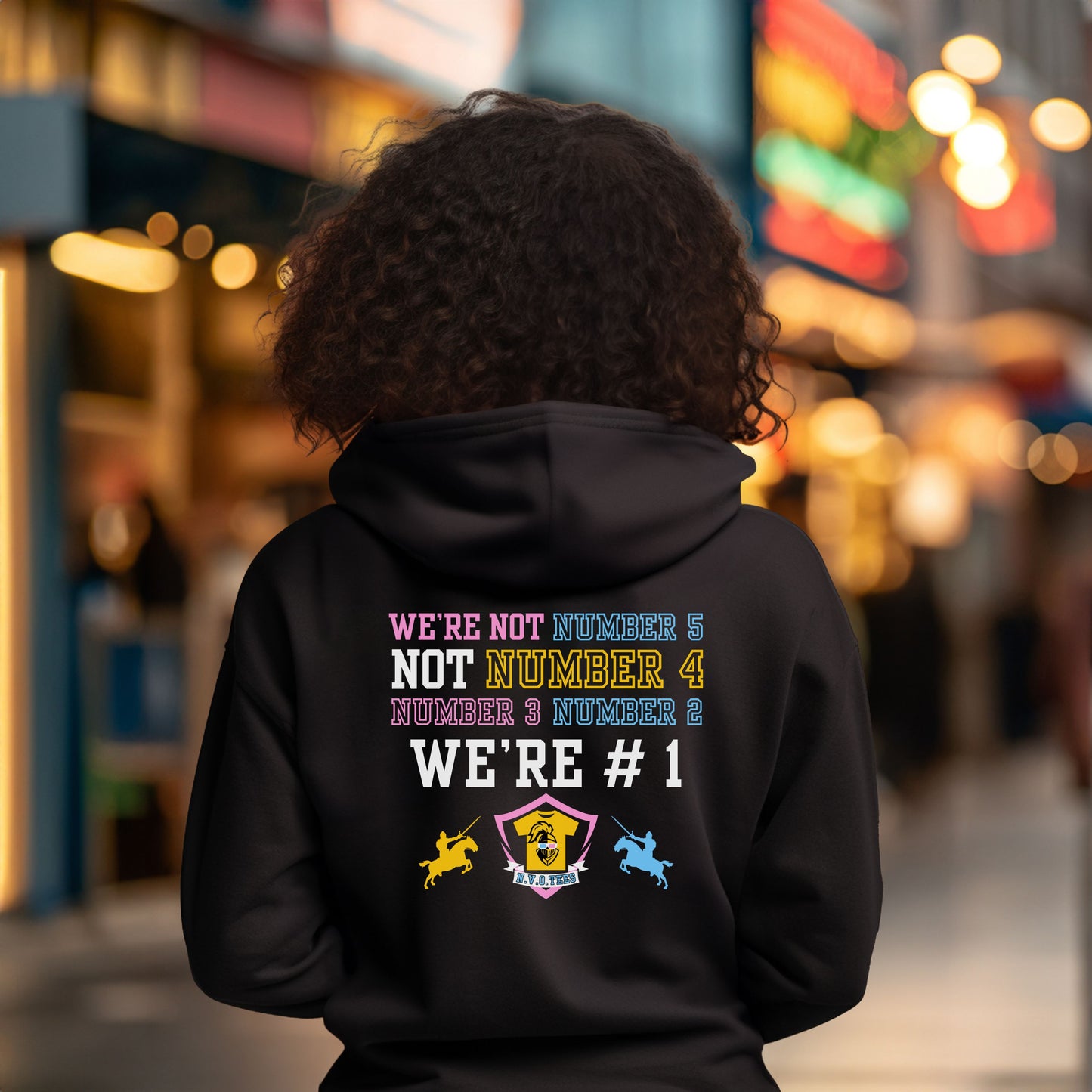 NVOTees Branded Hooded Sweatshirt | Unisex Hooded Sweatshirt