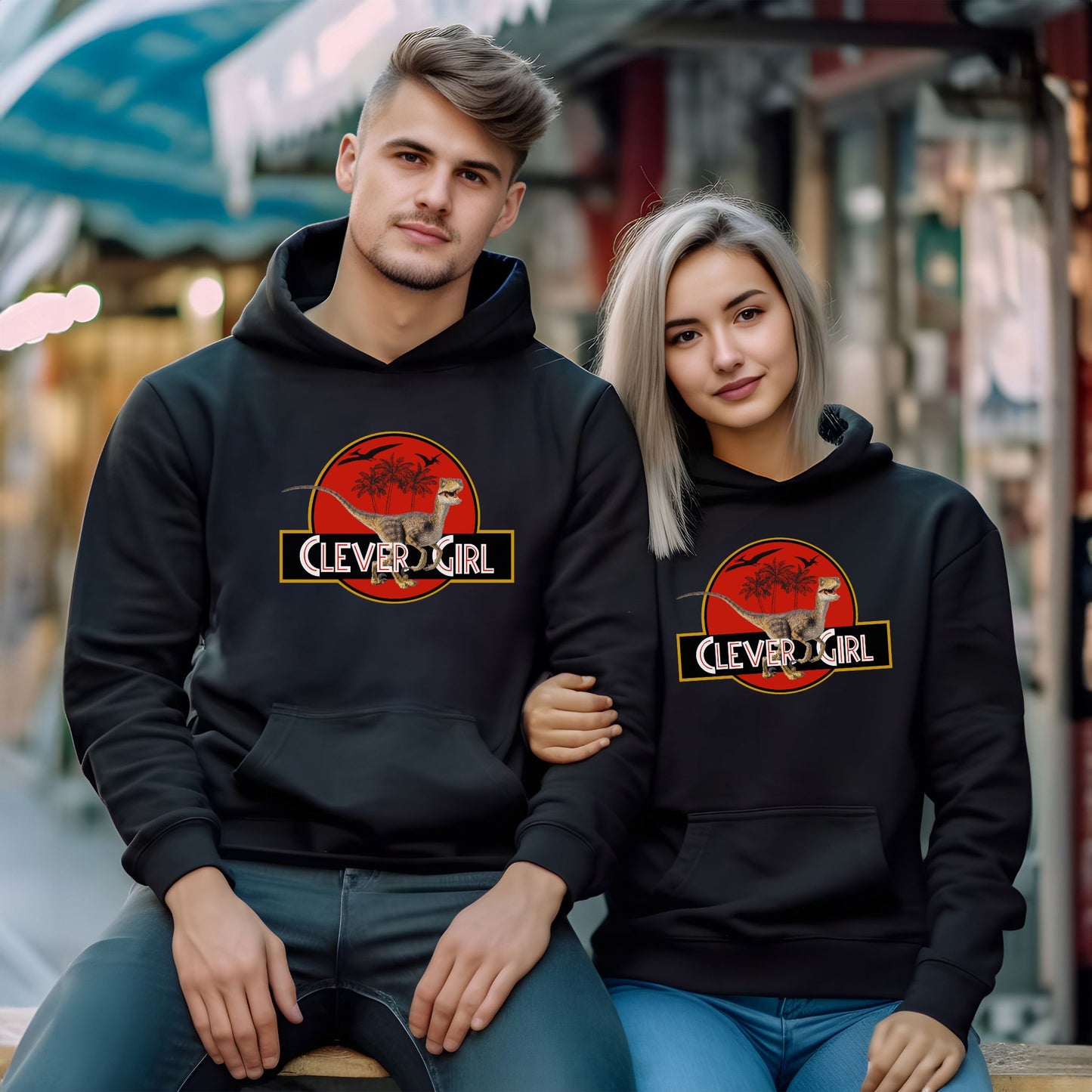 Clever Girl | Unisex Hooded Sweatshirt