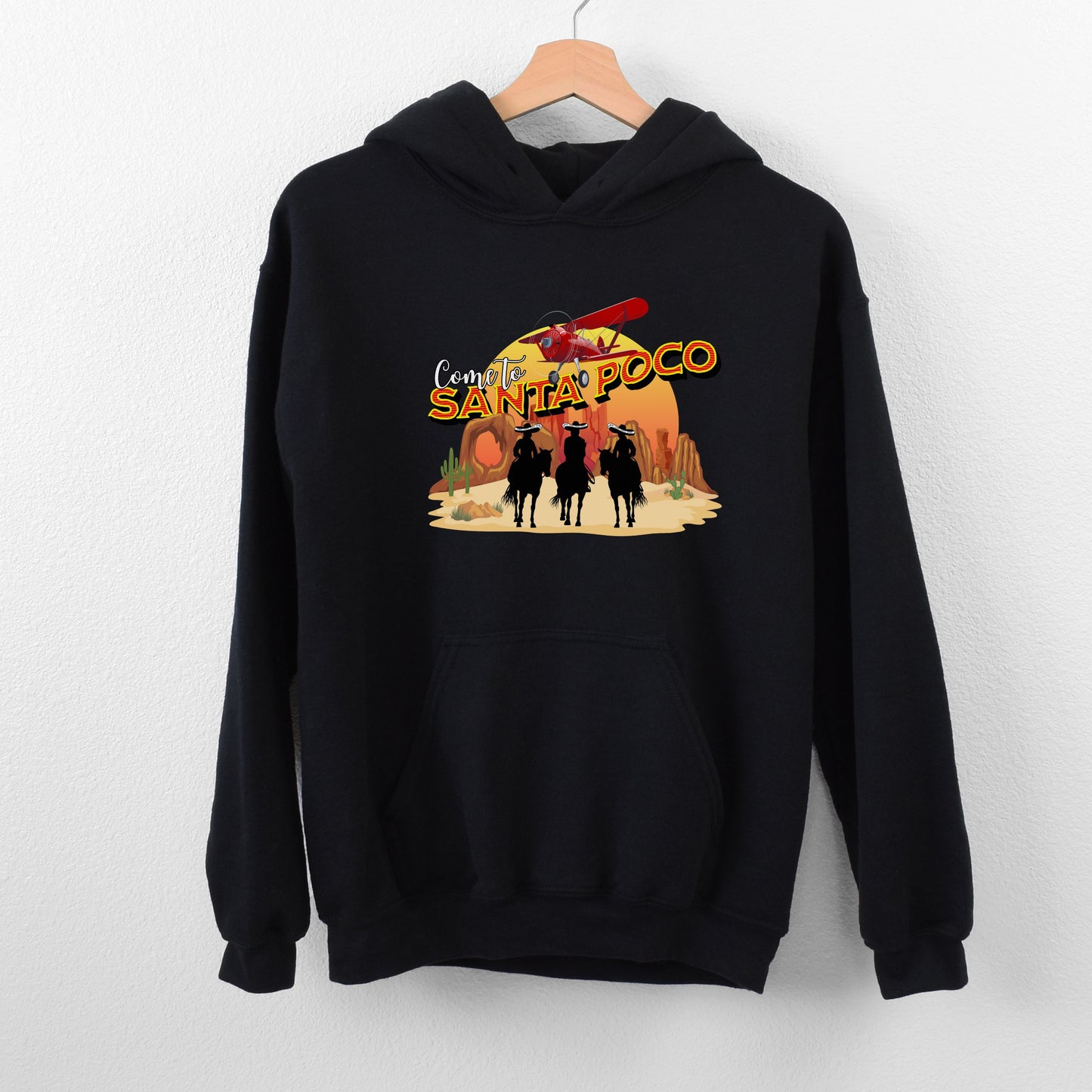 Come to Santa Poco | Unisex Hooded Sweatshirt