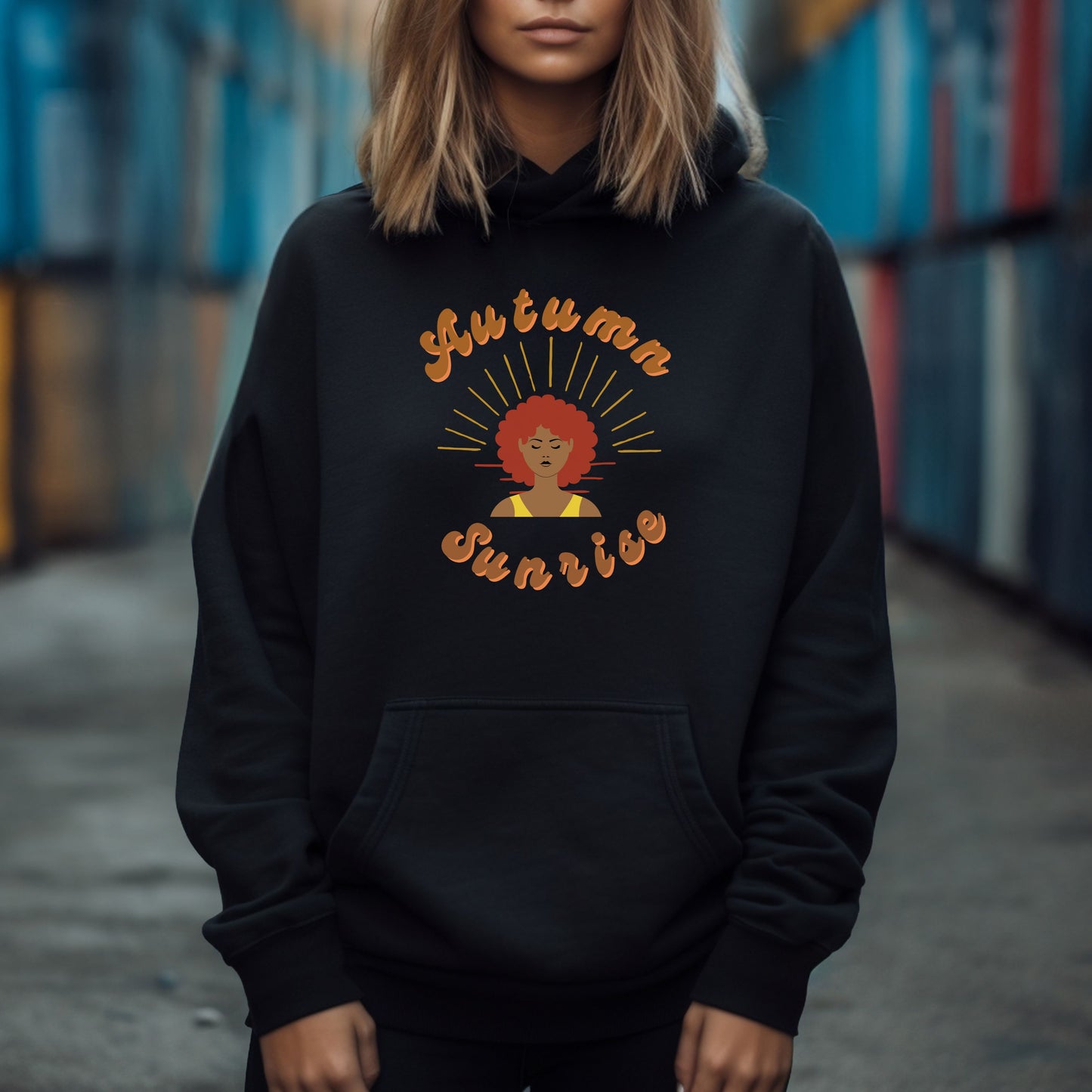 Autumn Sunrise | Unisex Hooded Sweatshirt