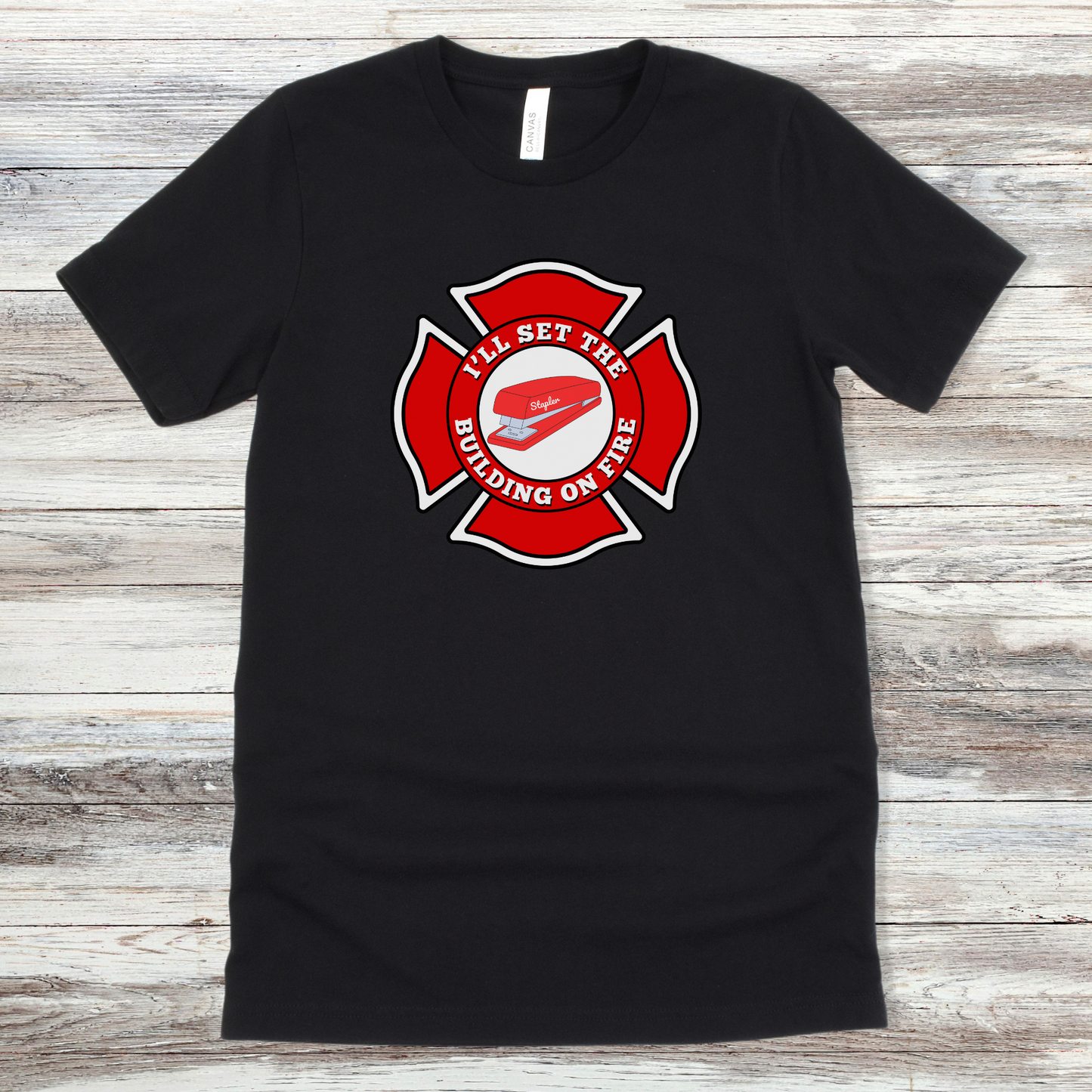 I'll Set the Building On Fire | Unisex Jersey Short Sleeve Tee