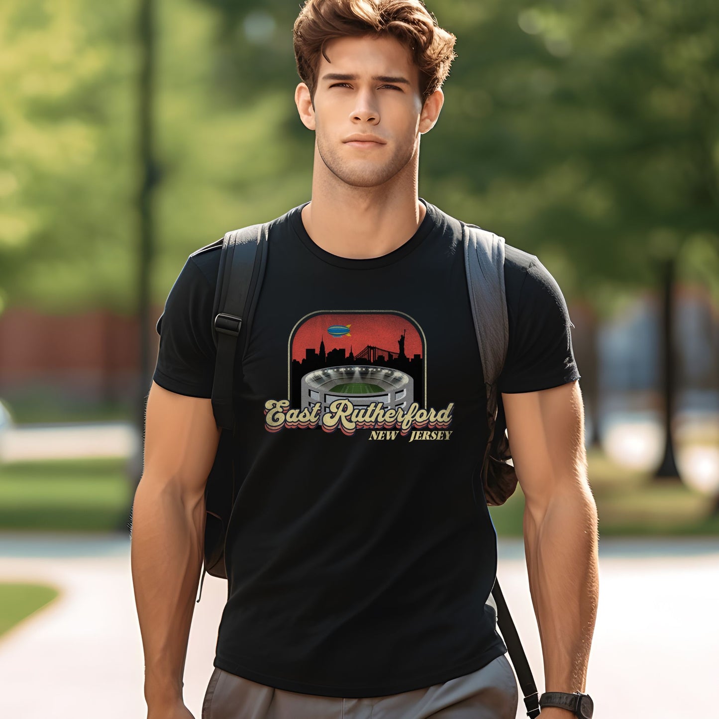 East Rutherford New Jersey | Unisex Jersey Short Sleeve Tee