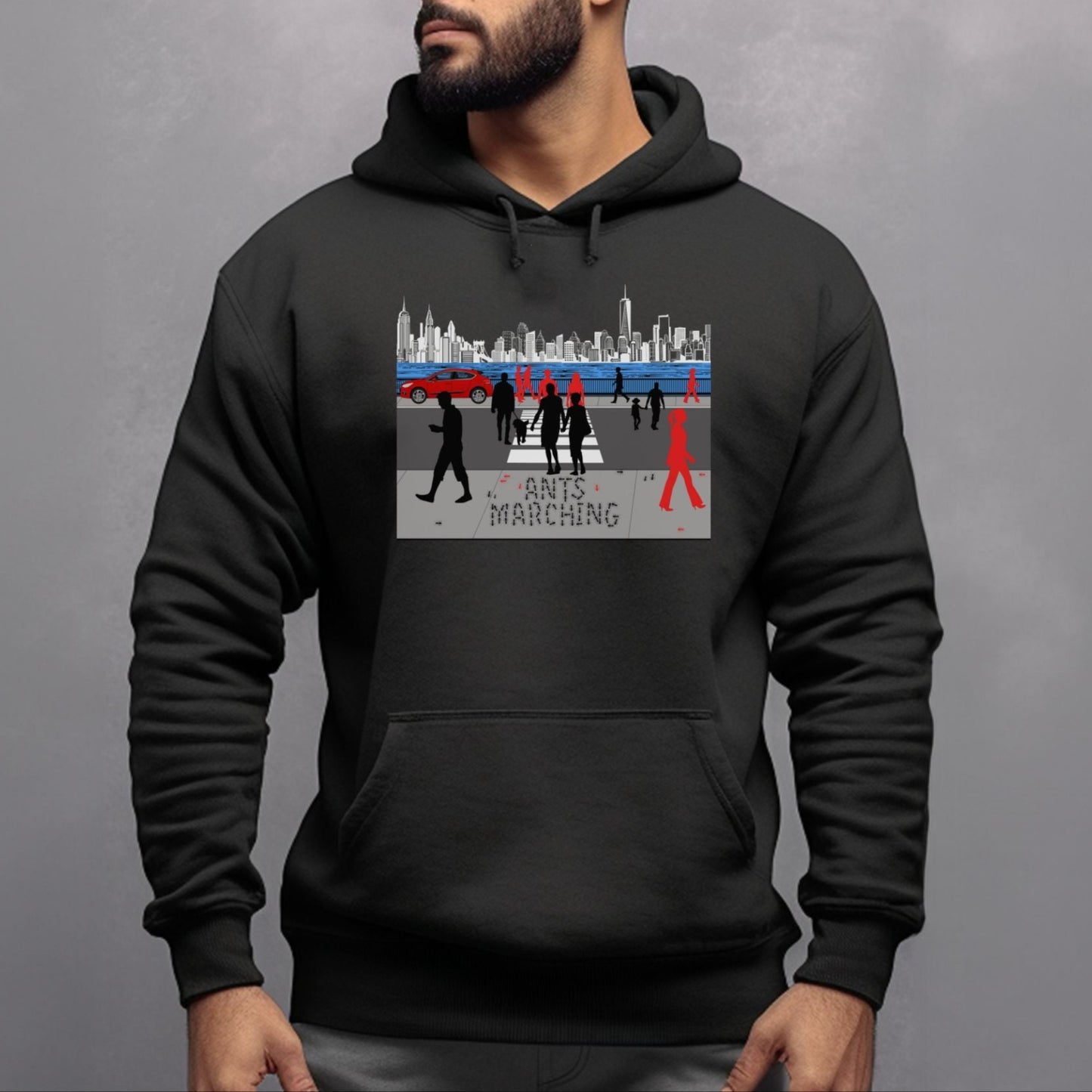 Ants Marching | Unisex Hooded Sweatshirt