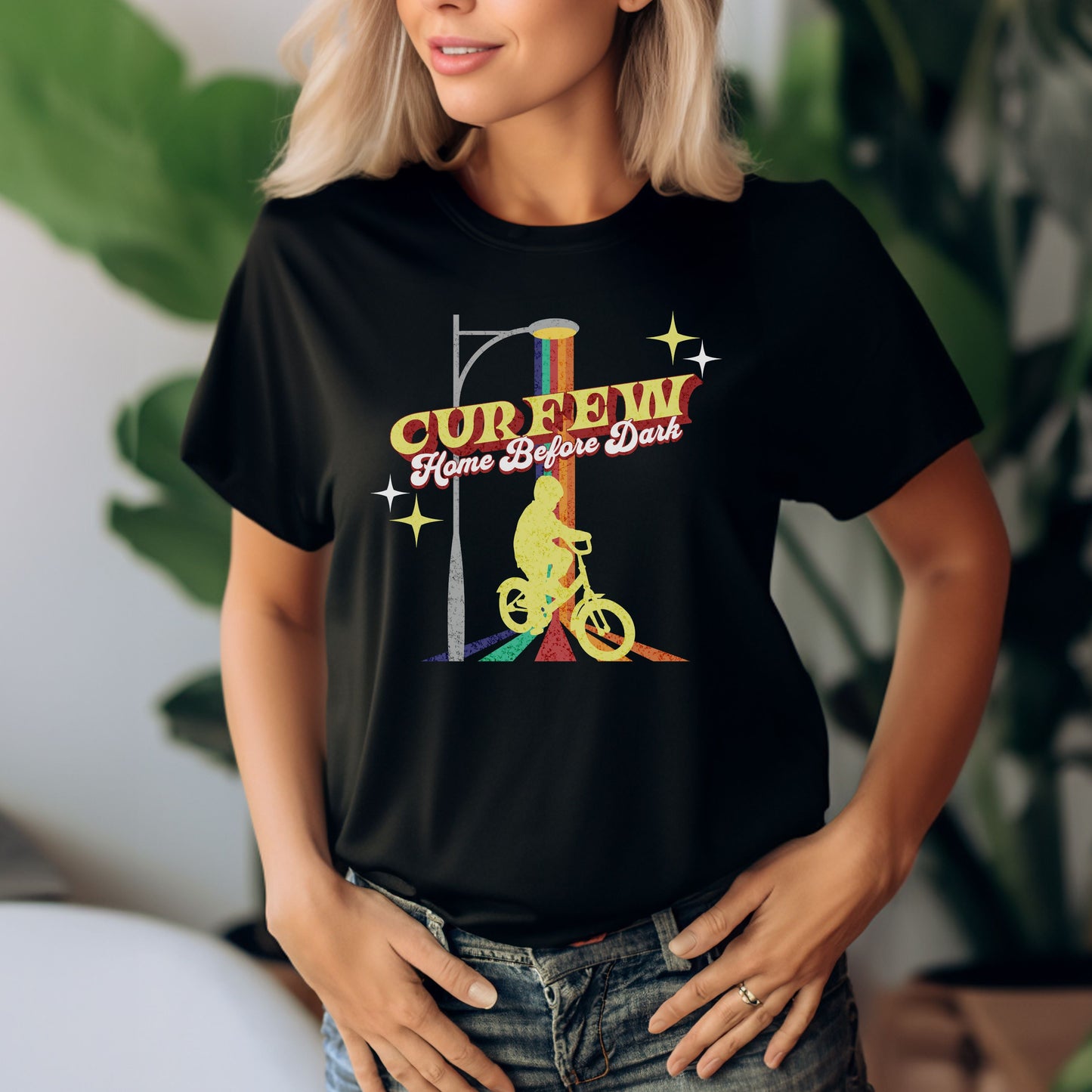 Curfew: Home Before Dark | Unisex Jersey Short Sleeve Tee