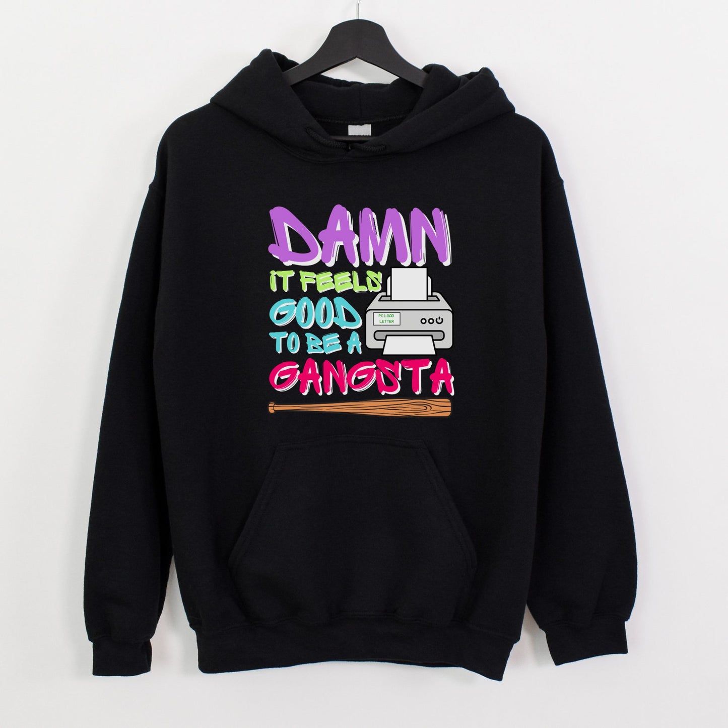 Damn It Feels Good to Be a Gangsta | Unisex Hooded Sweatshirt