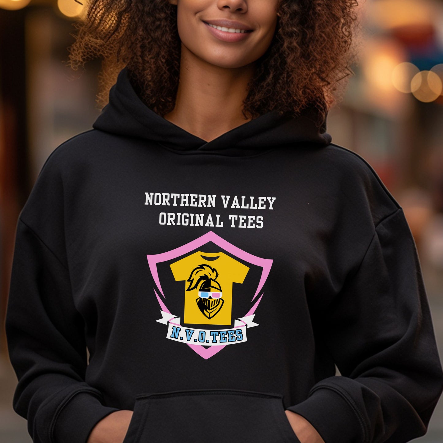 NVOTees Branded Hooded Sweatshirt | Unisex Hooded Sweatshirt