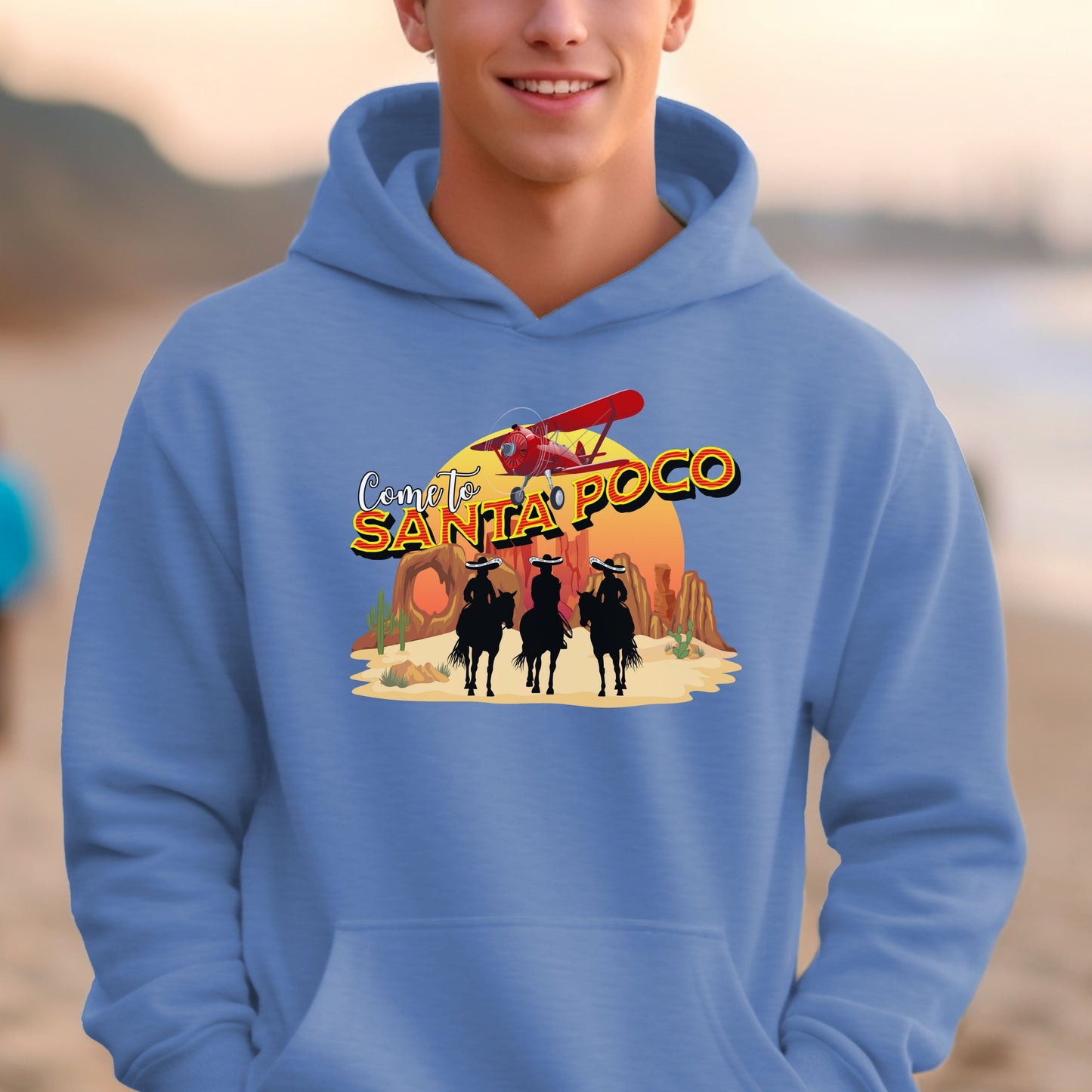 Come to Santa Poco | Unisex Hooded Sweatshirt