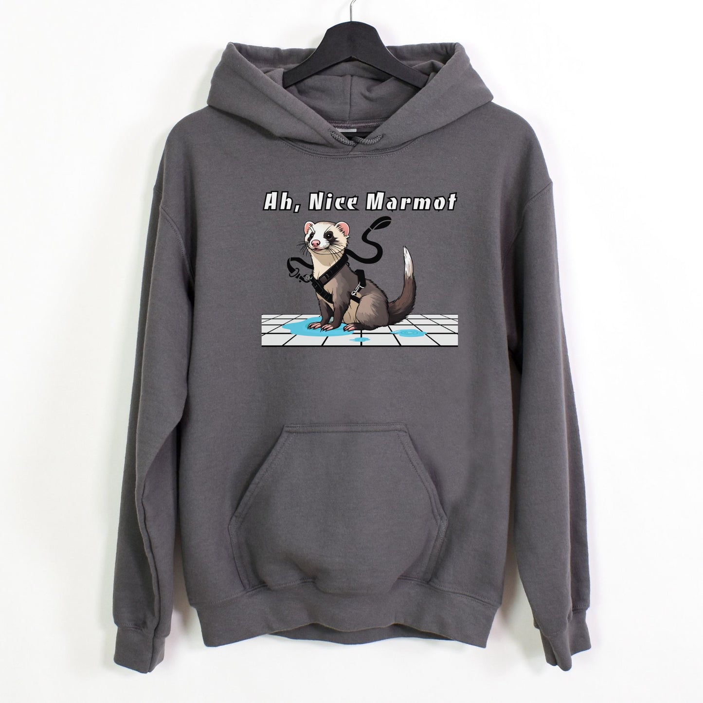 Ah, Nice Marmot | Unisex Hooded Sweatshirt