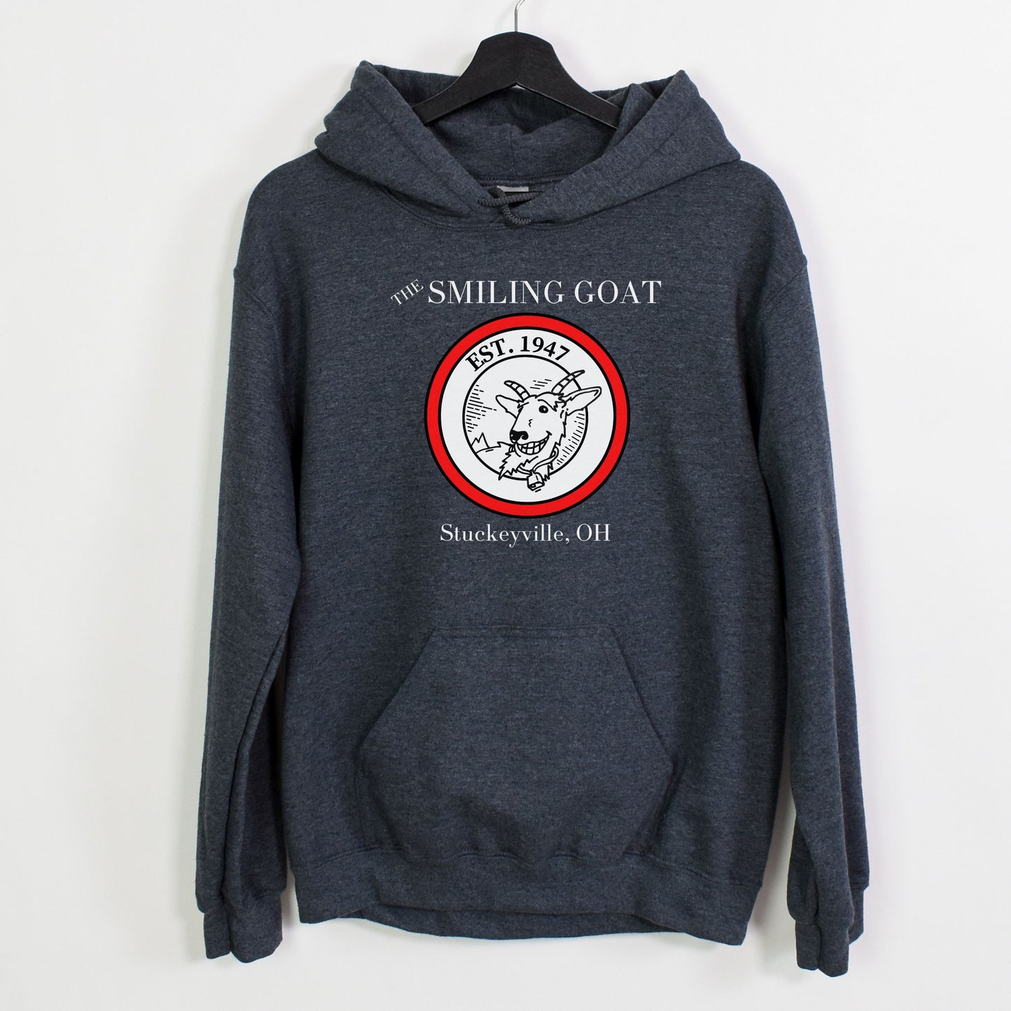 The Smiling Goat | Unisex Hooded Sweatshirt