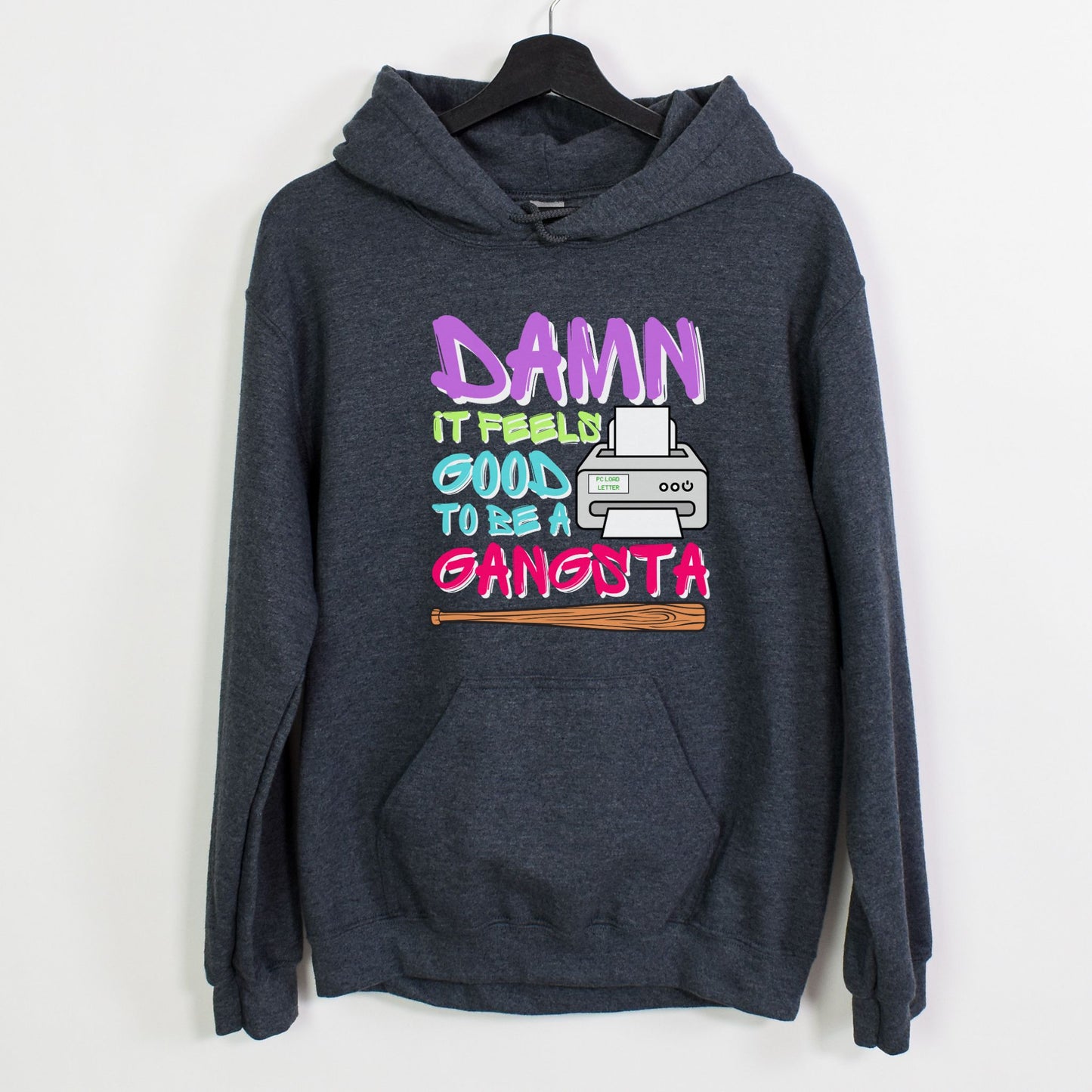 Damn It Feels Good to Be a Gangsta | Unisex Hooded Sweatshirt