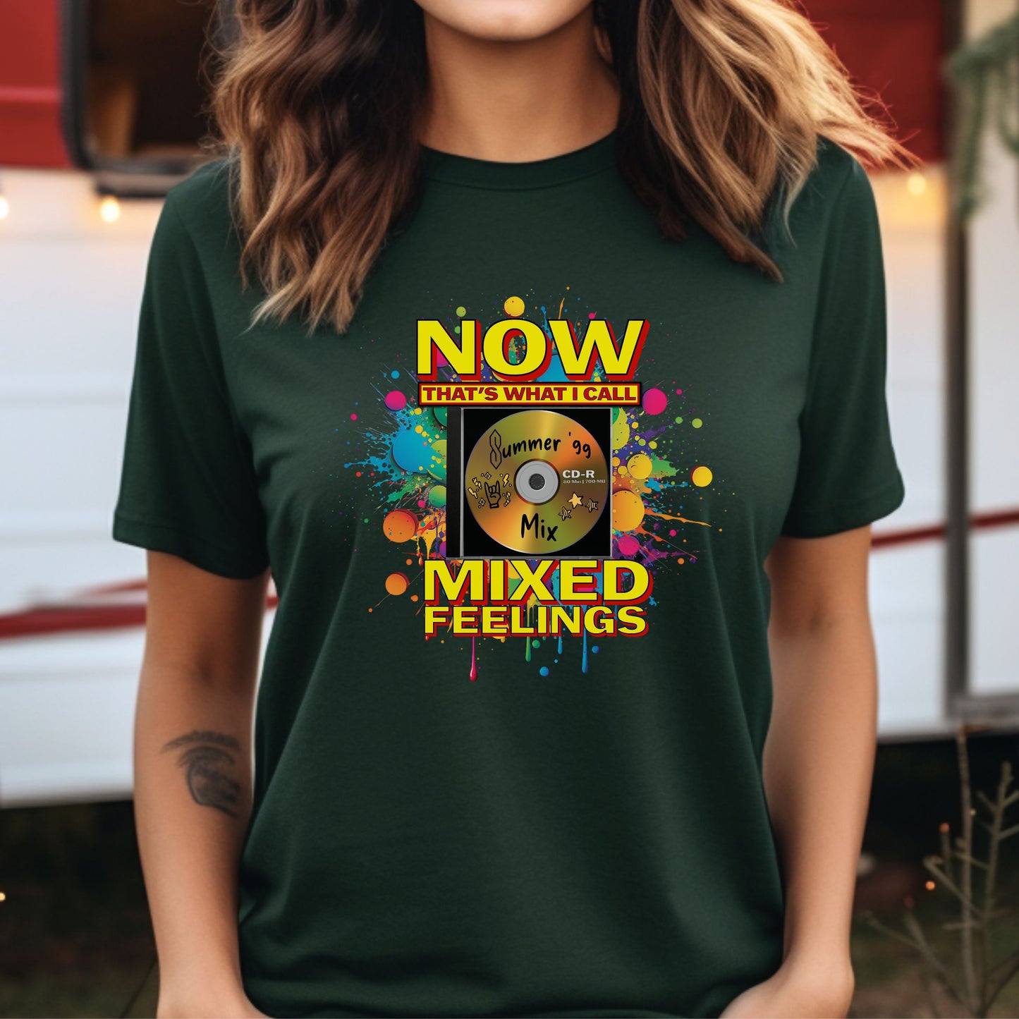 Now That's What I Call Mixed Feelings| Unisex Jersey Short Sleeve Tee