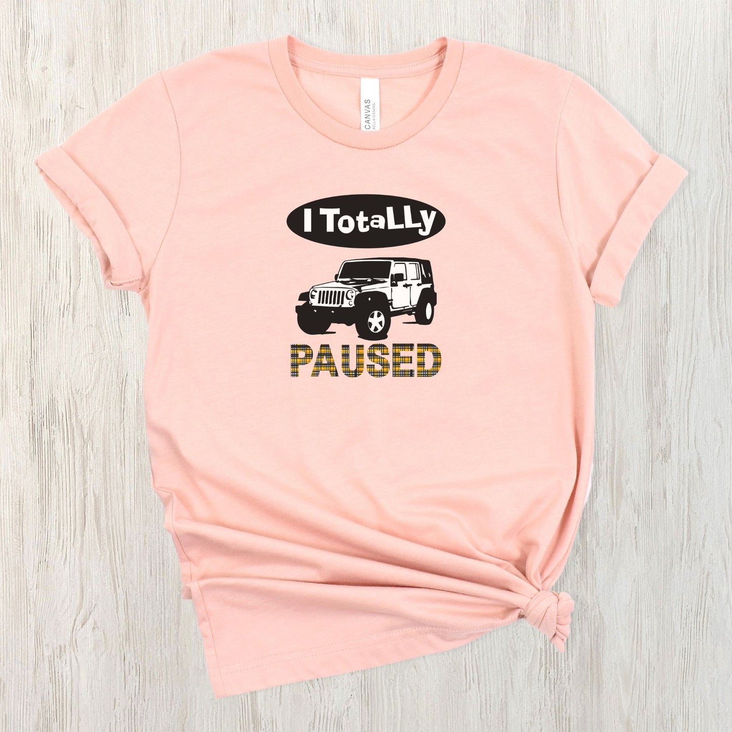 I Totally Paused | Unisex Jersey Short Sleeve Tee
