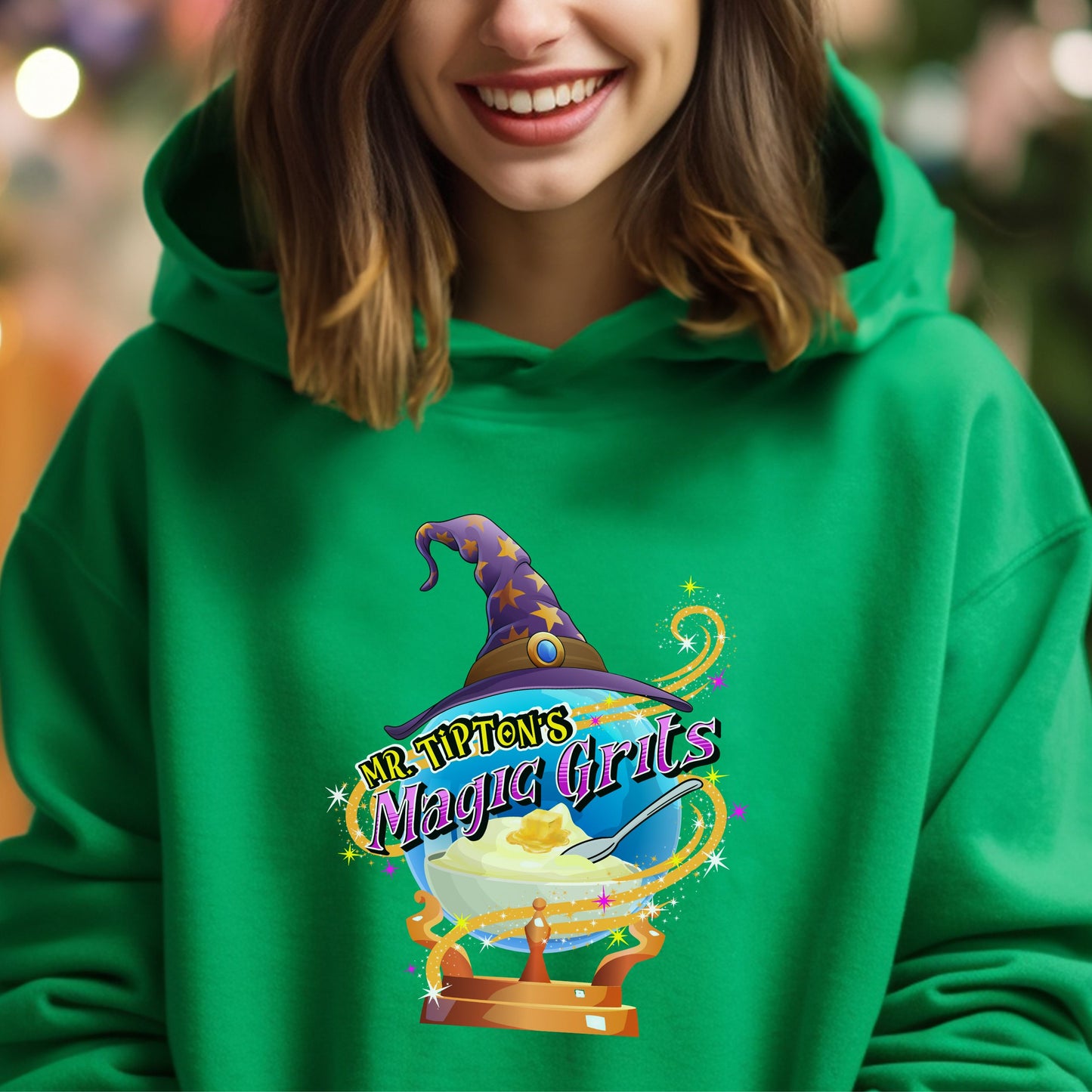 Mr. Tipton's Magic Grits | Unisex Hooded Sweatshirt