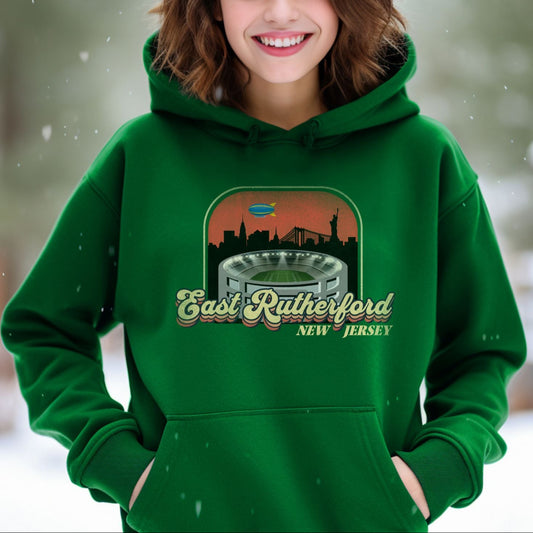East Rutherford | Unisex Hooded Sweatshirt