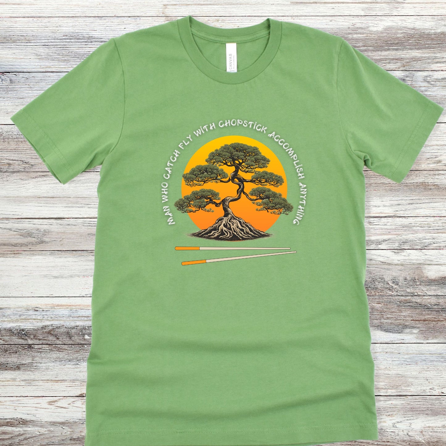 Man Who Catch Fly With Chopstick | Unisex Jersey Short Sleeve Tee