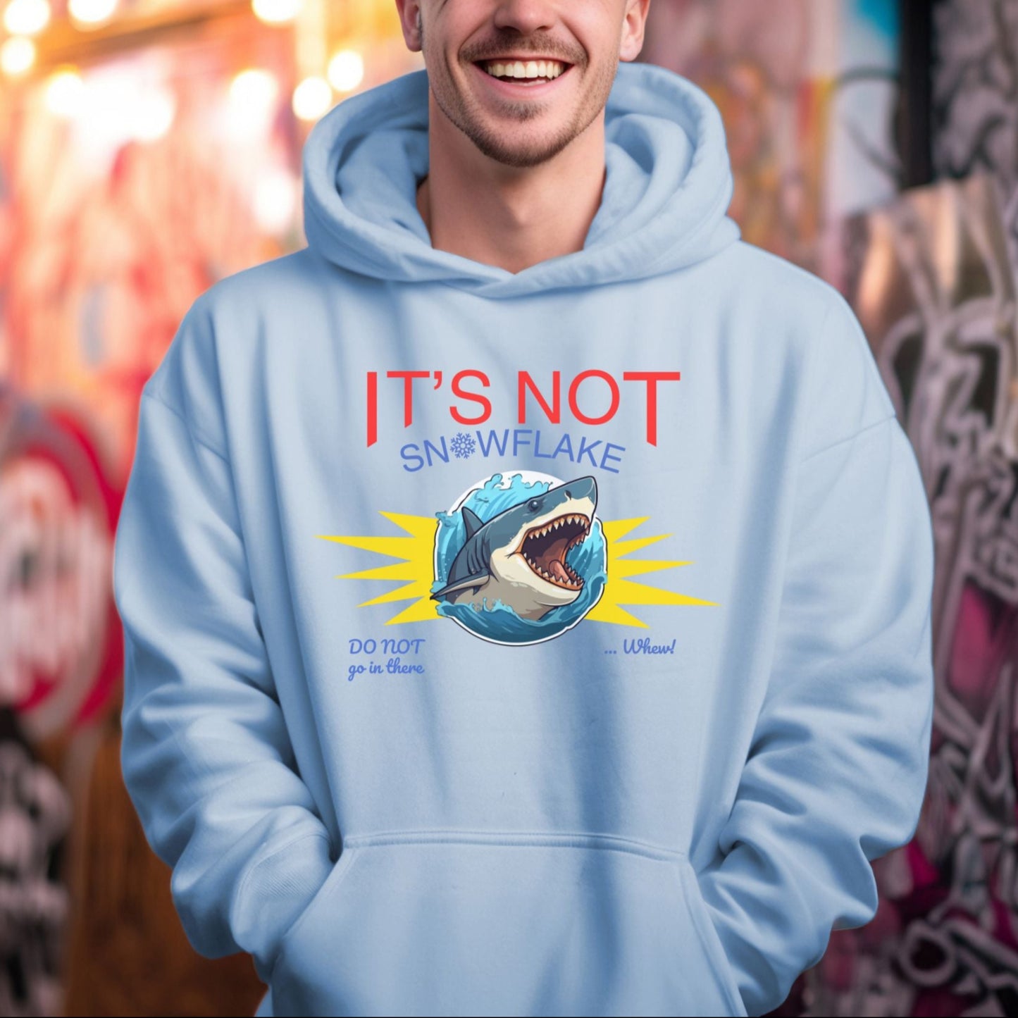 It's Not Snowflake | Unisex Hooded Sweatshirt