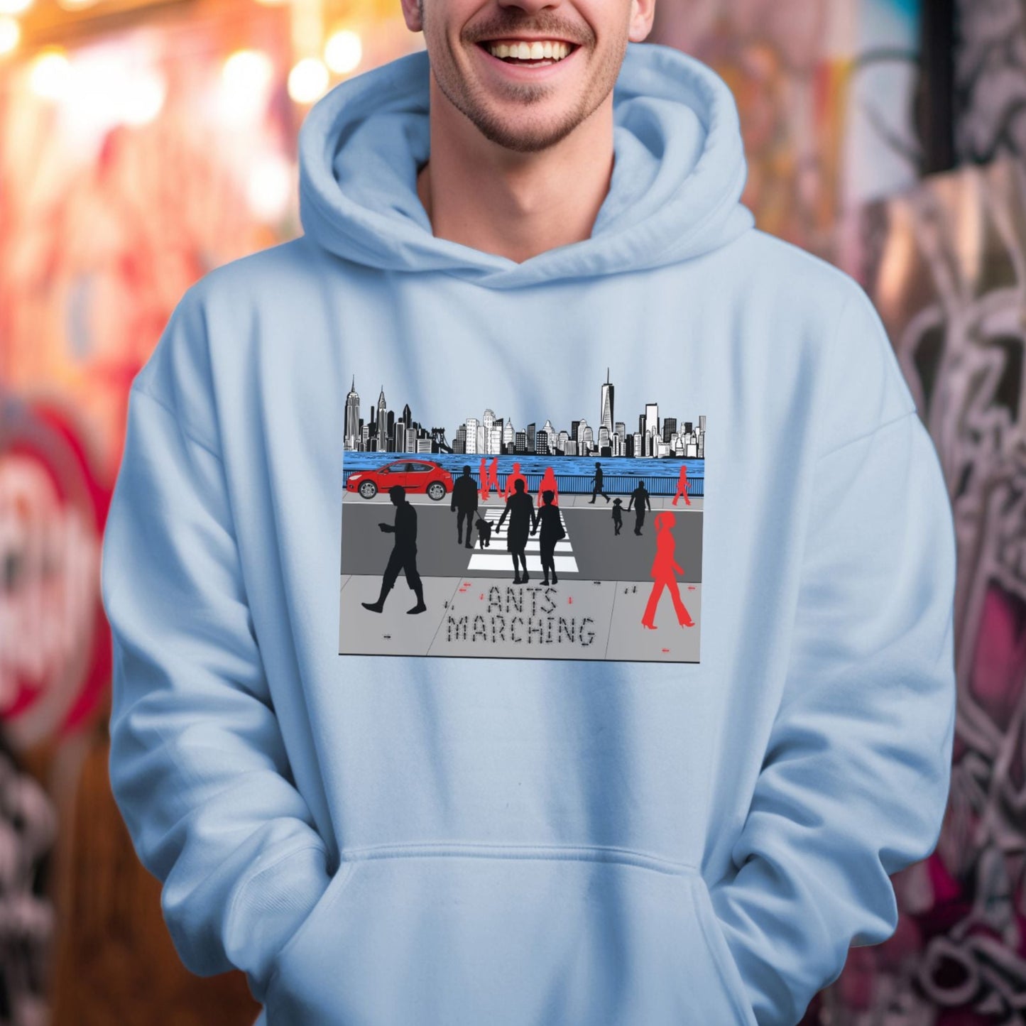 Ants Marching | Unisex Hooded Sweatshirt