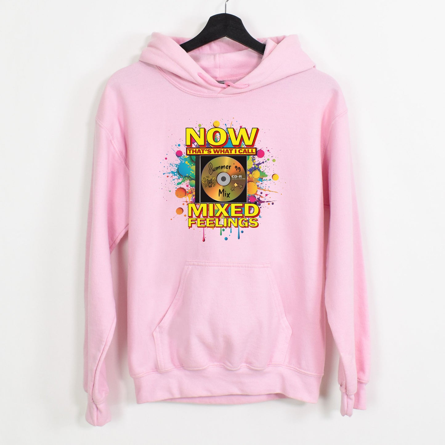 Now That's What I Call Mixed Feelings | Unisex Hooded Sweatshirt