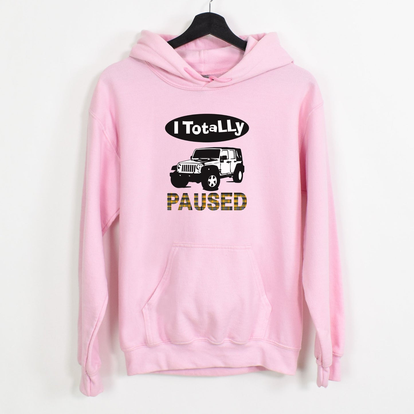 I Totally Paused | Unisex Hooded Sweatshirt