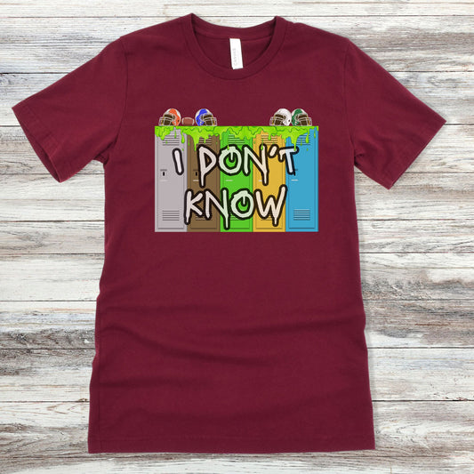 I Don't Know | Unisex Jersey Short Sleeve Tee