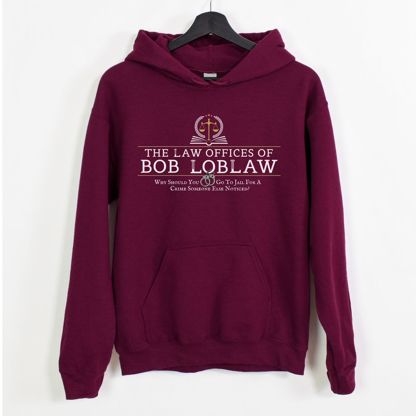 The Law Offices of Bob Loblaw | Unisex Hooded Sweatshirt