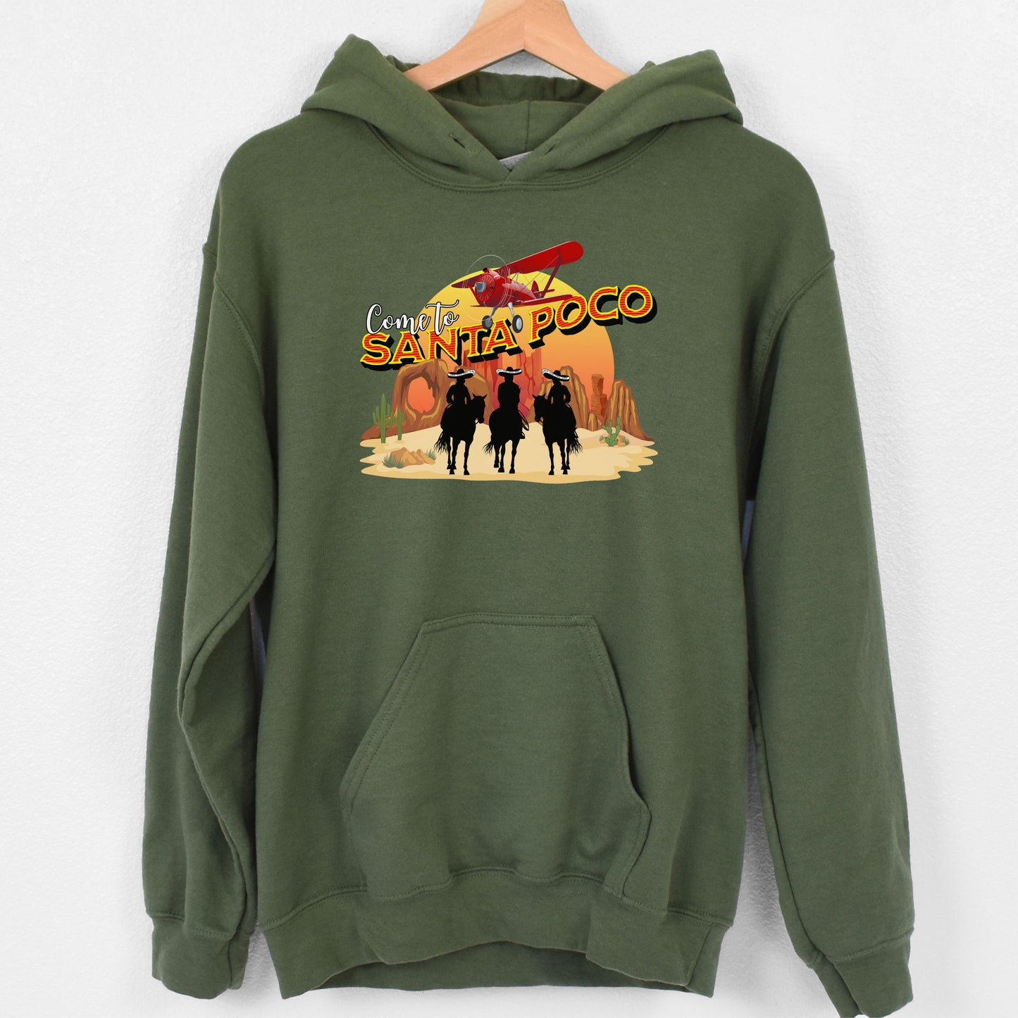 Come to Santa Poco | Unisex Hooded Sweatshirt