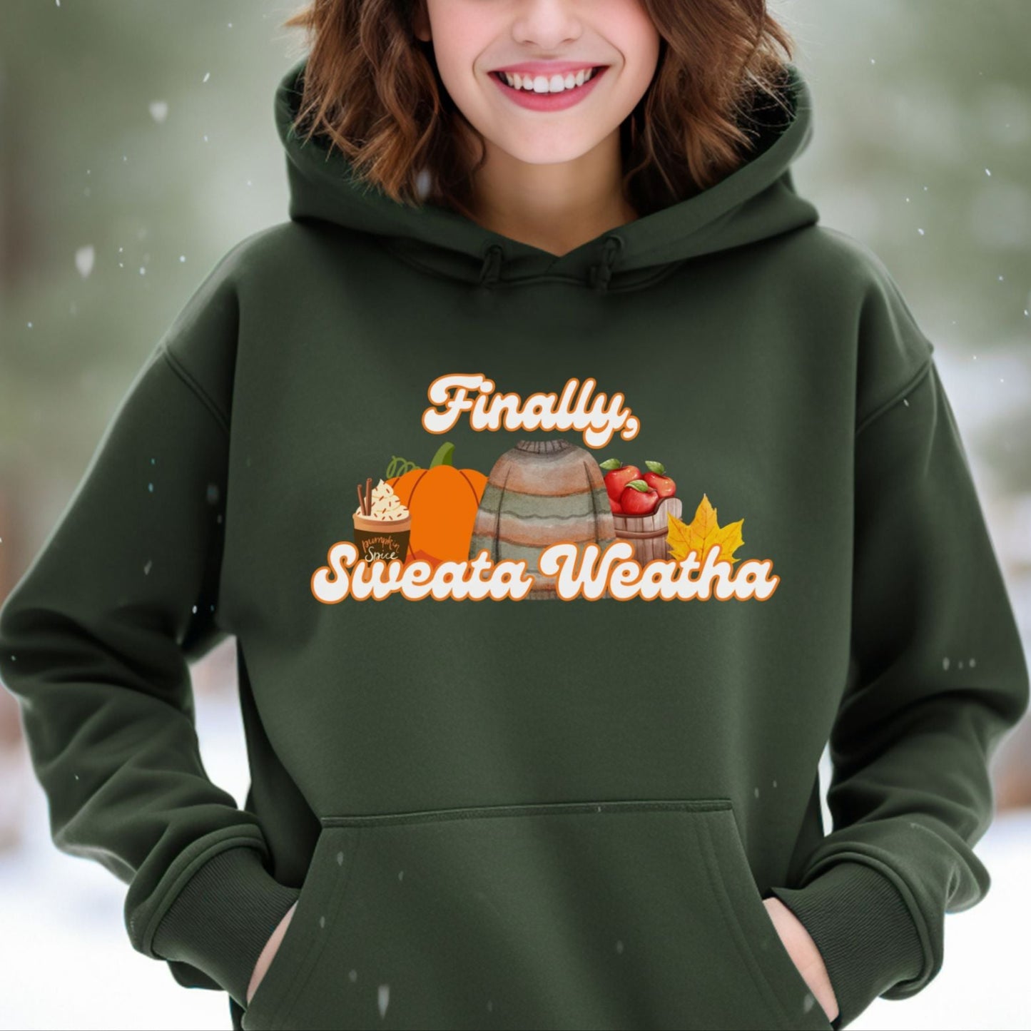 Finally, Sweata Weatha | Unisex Hooded Sweatshirt