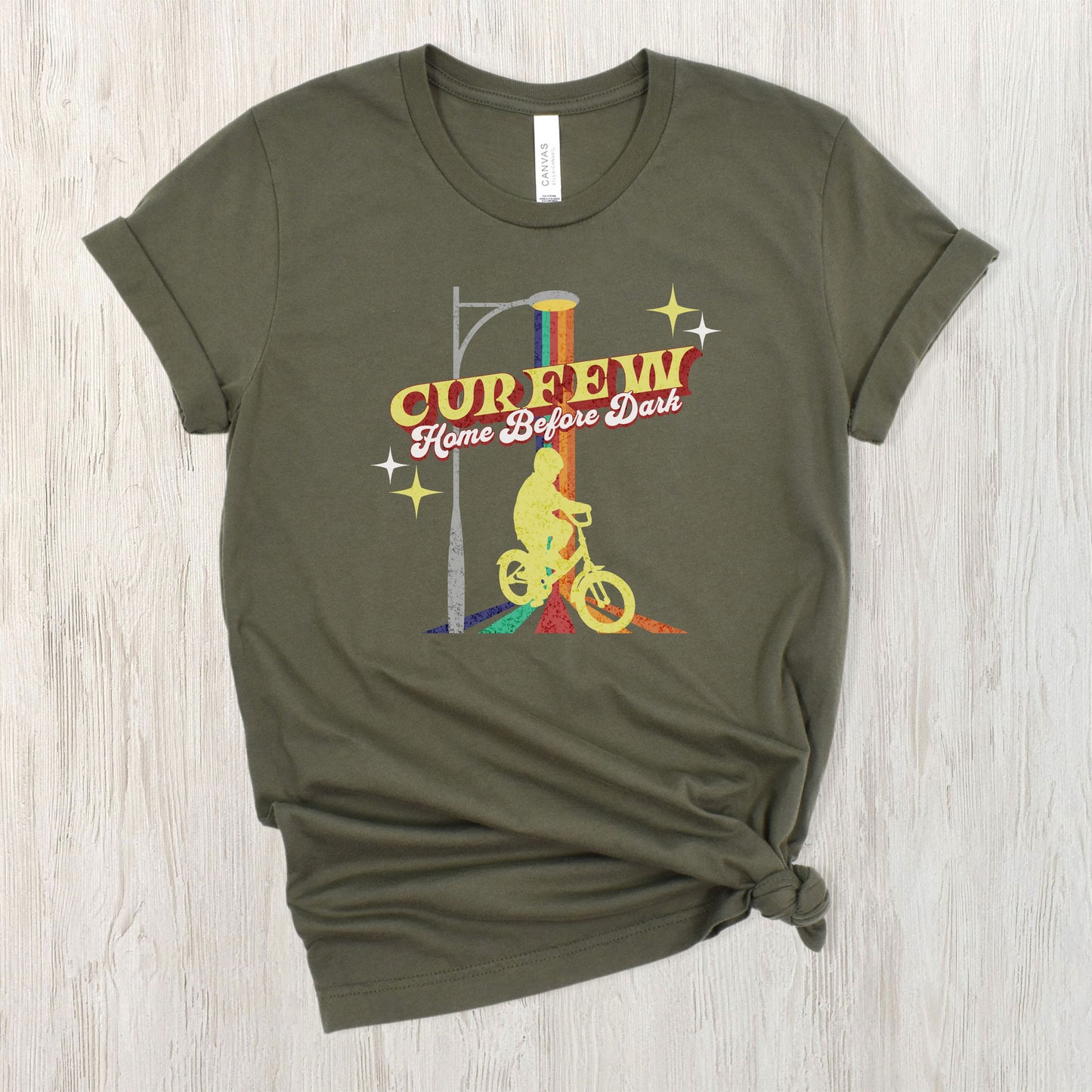 Curfew: Home Before Dark | Unisex Jersey Short Sleeve Tee