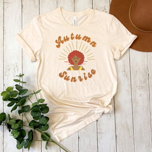 Autumn Sunrise | Unisex Jersey Short Sleeve Tee