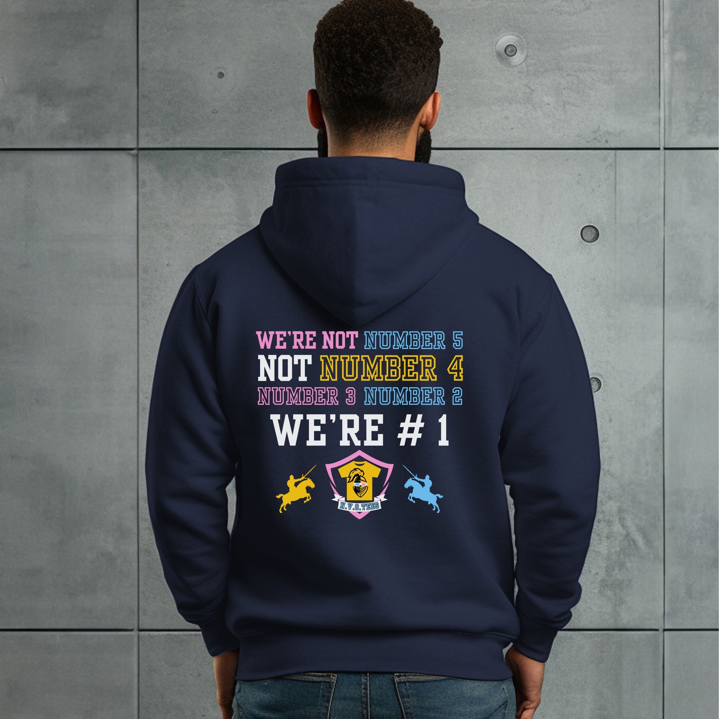 NVOTees Branded Hooded Sweatshirt | Unisex Hooded Sweatshirt