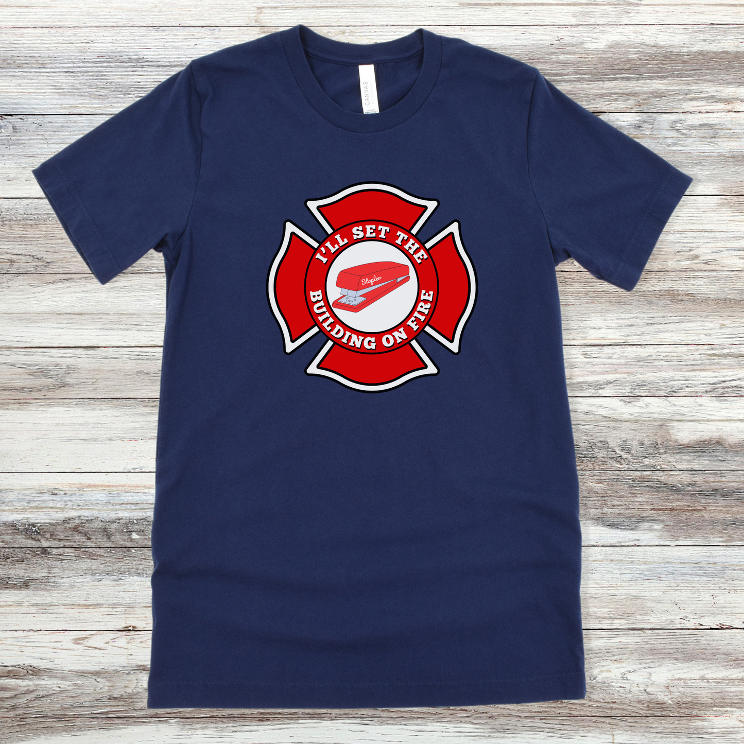 I'll Set the Building On Fire | Unisex Jersey Short Sleeve Tee