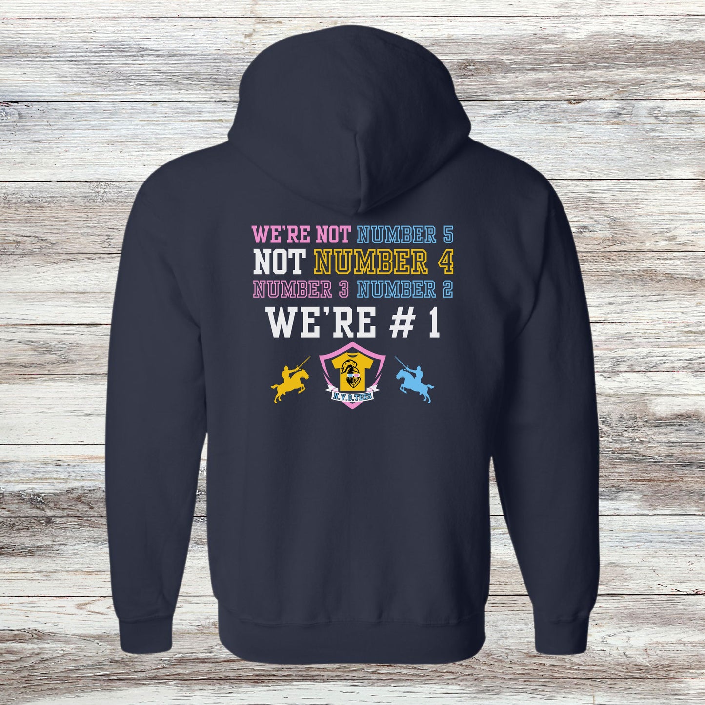 NVOTees Branded | Unisex Full Zip Hooded Sweatshirt
